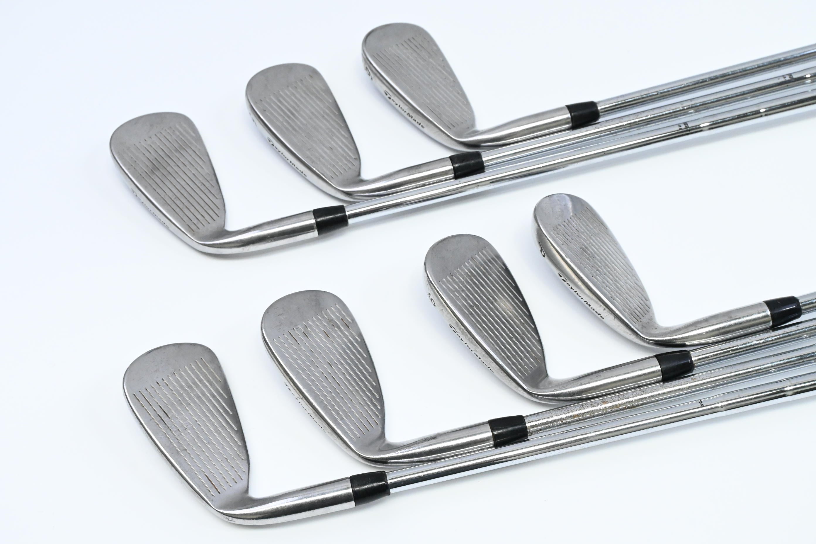 Taylormade 200 Steel Irons / 4-PW / Stiff Flex Taylormade 90 Shafts