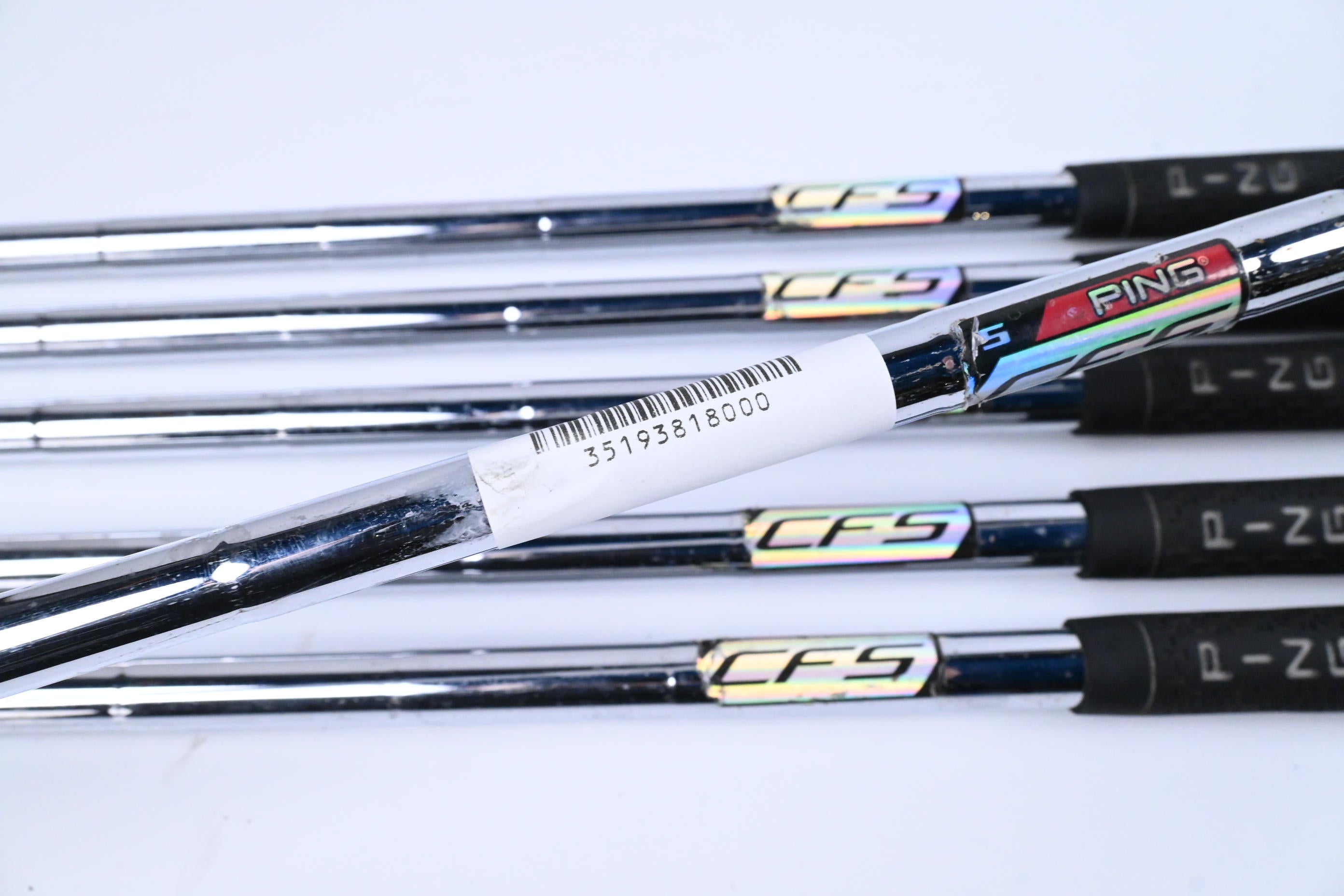 Ping i20 Irons / 5-PW / Black Dot / Stiff Flex Ping CFS Steel Shafts