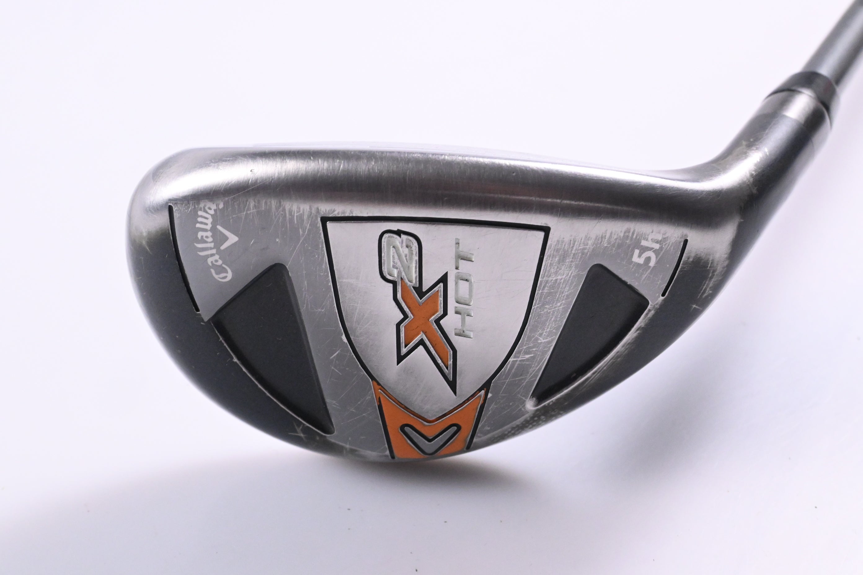 Callaway X2 Hot #5 Hybrid / 25 Degree / Regular Flex Callaway XHot2 75 Shaft