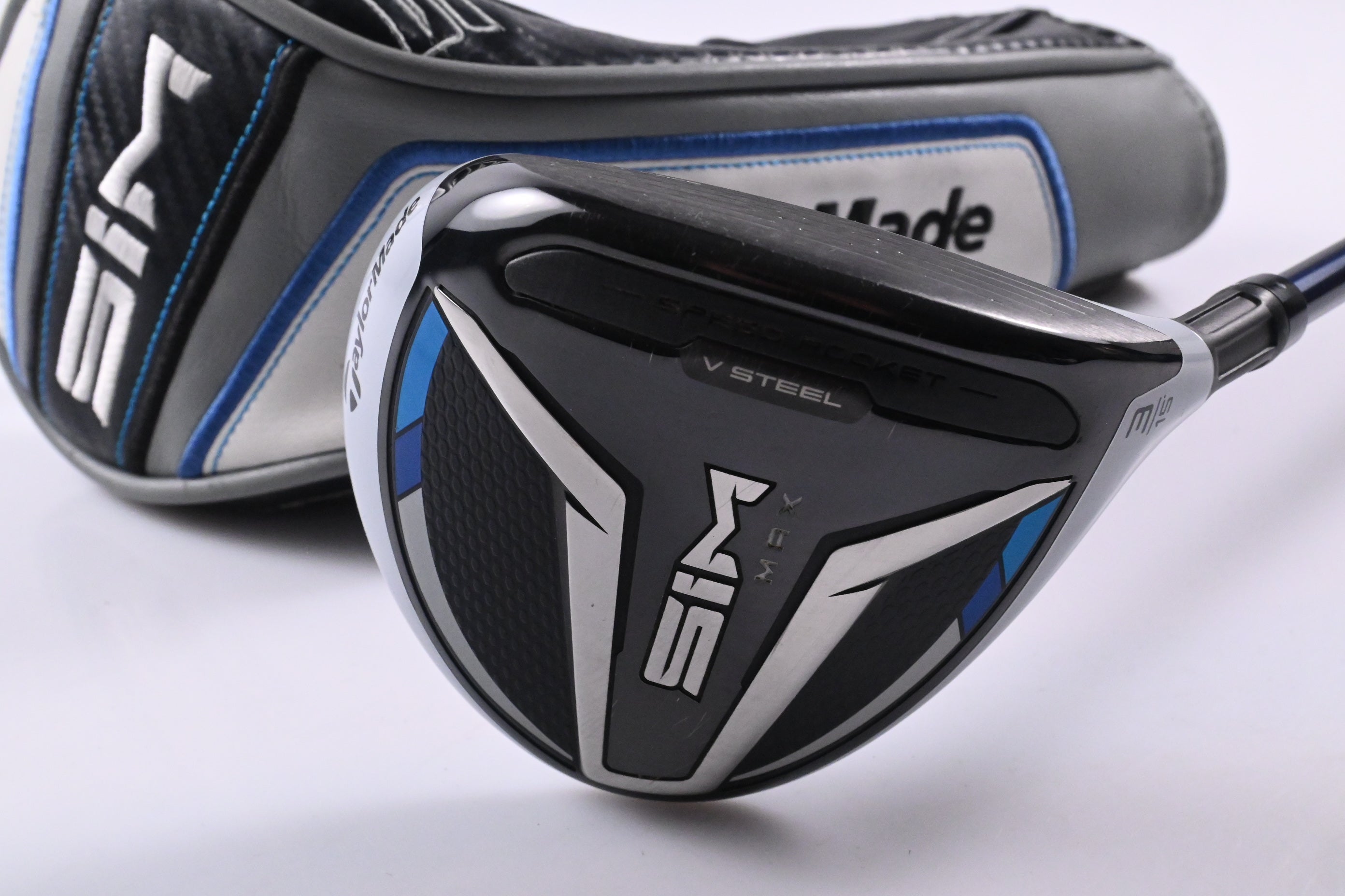 Taylormade SIM Max #3 Wood / 15 Degree / Stiff Flex Ventus Blue 6 Shaft