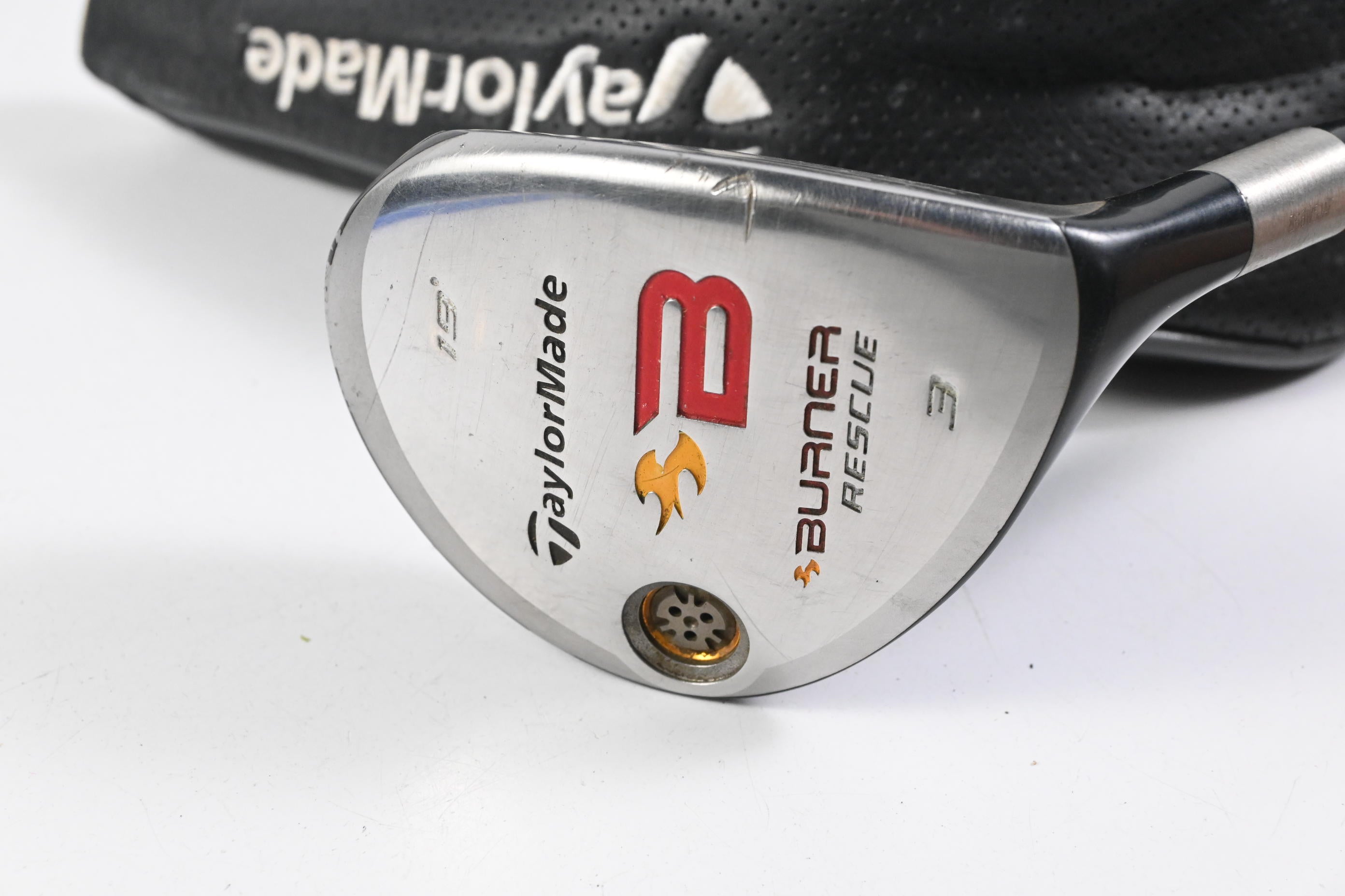 Taylormade Burner 2008 #3 Hybrid / 18 Degree / Regular Flex Taylormade Reax 60