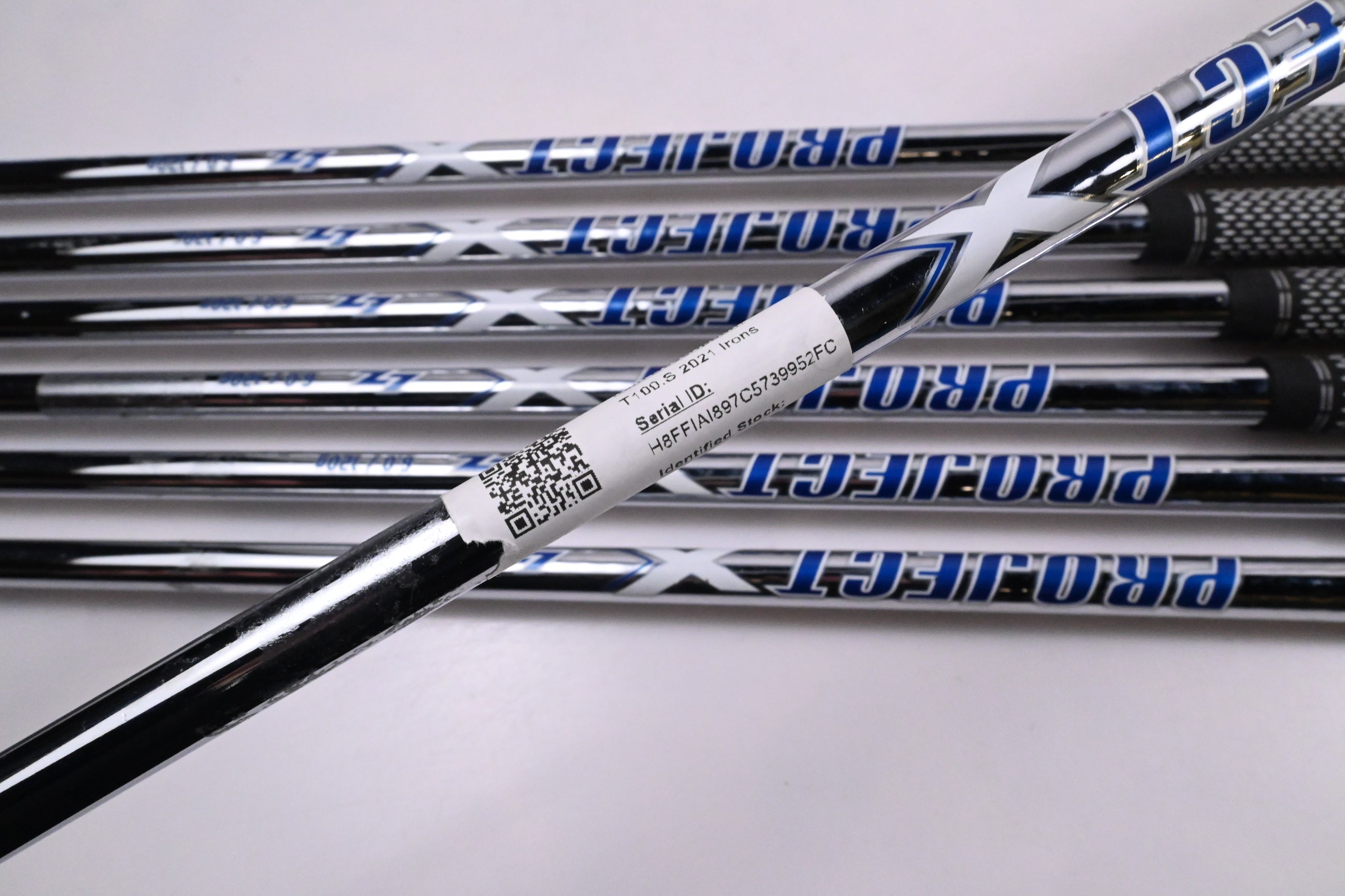 Titleist T100.S 2021 Irons / 4-PW / Stiff Flex Project X LZ 120 Shafts