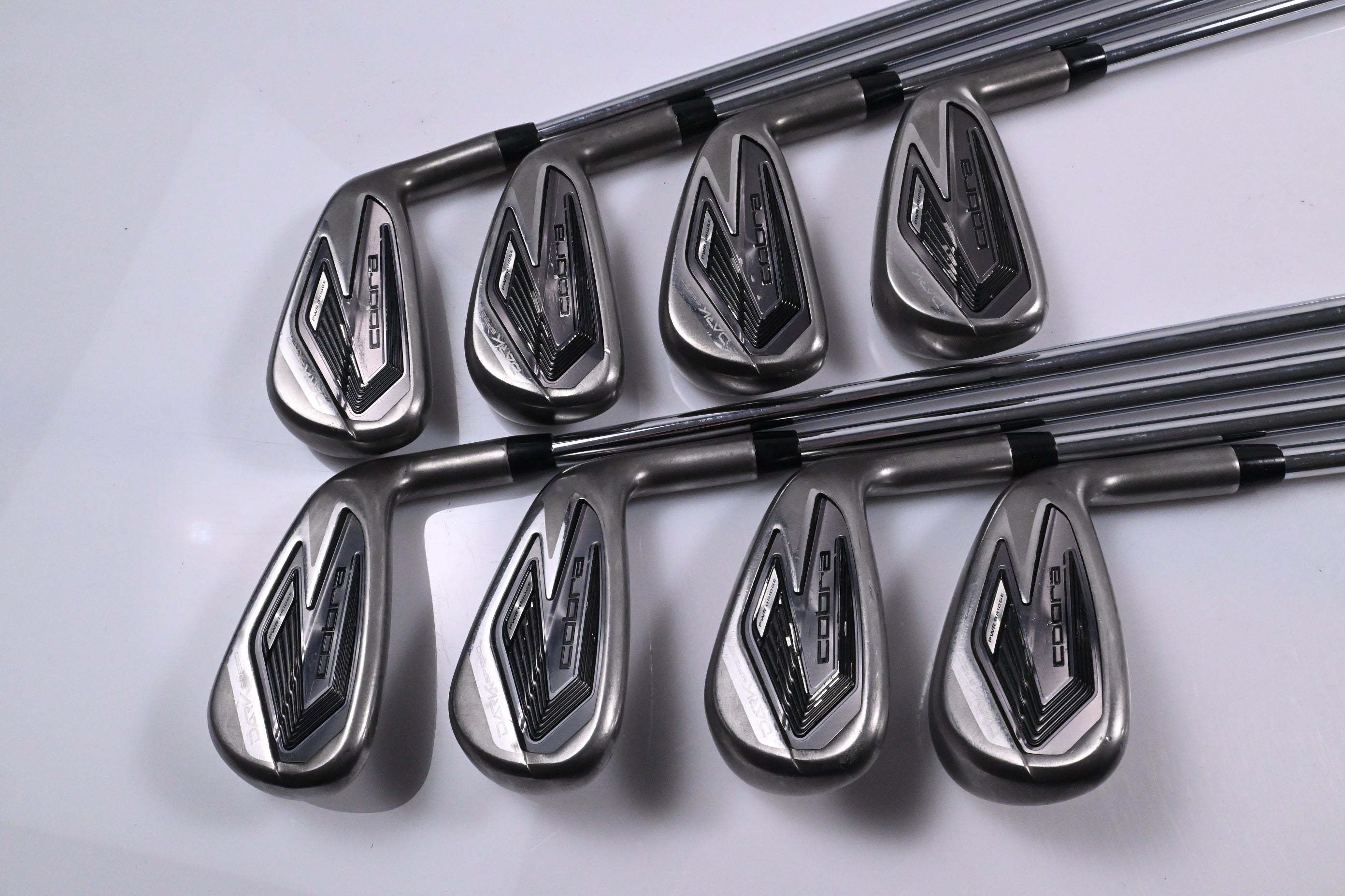 Cobra Darkspeed Irons / 4-PW+GW / Stiff Flex KBS Tour Lite Shafts