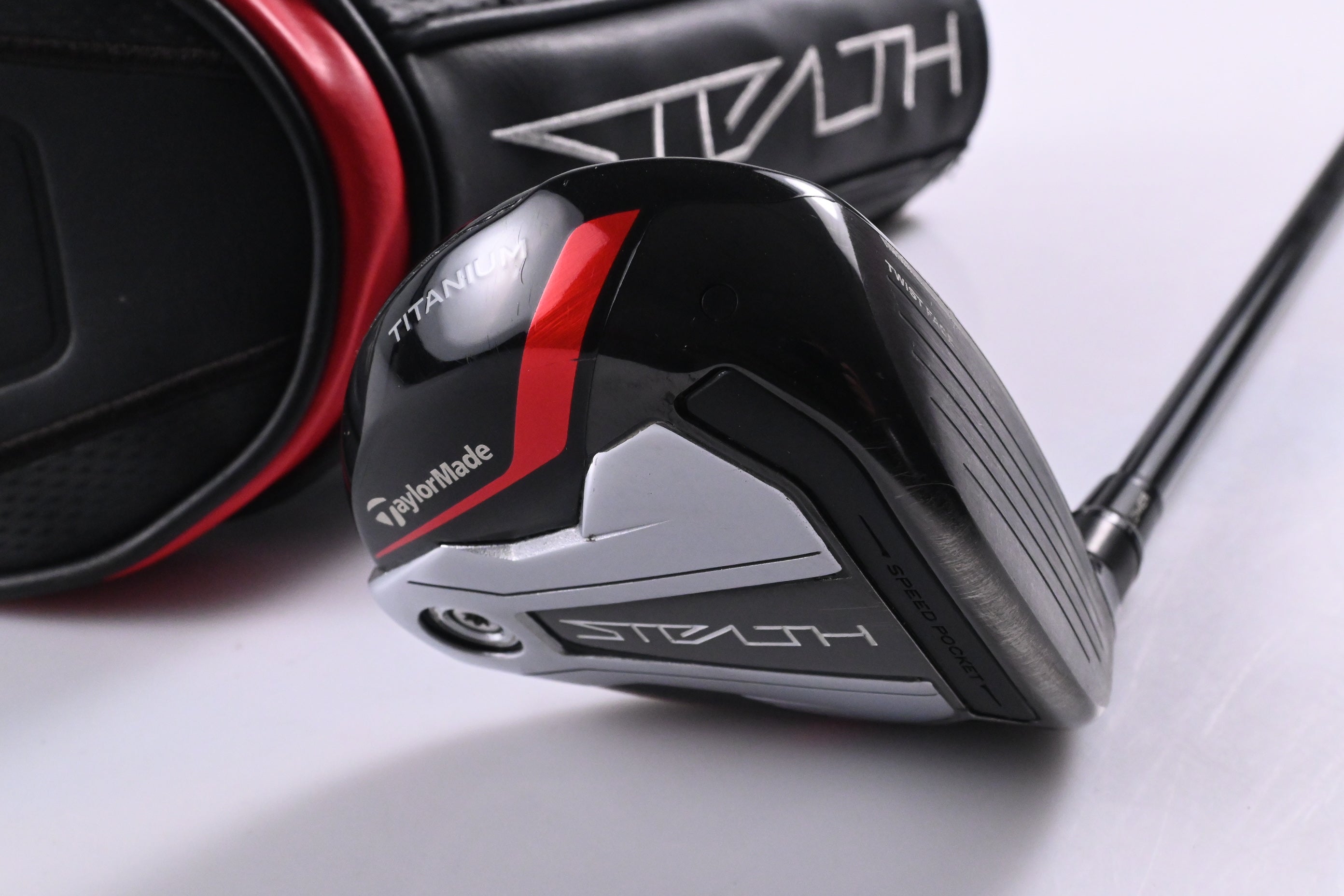 Taylormade Stealth Plus #3 Wood / 15 Degree / Stiff Flex HZRDUS Smoke Blue RDX