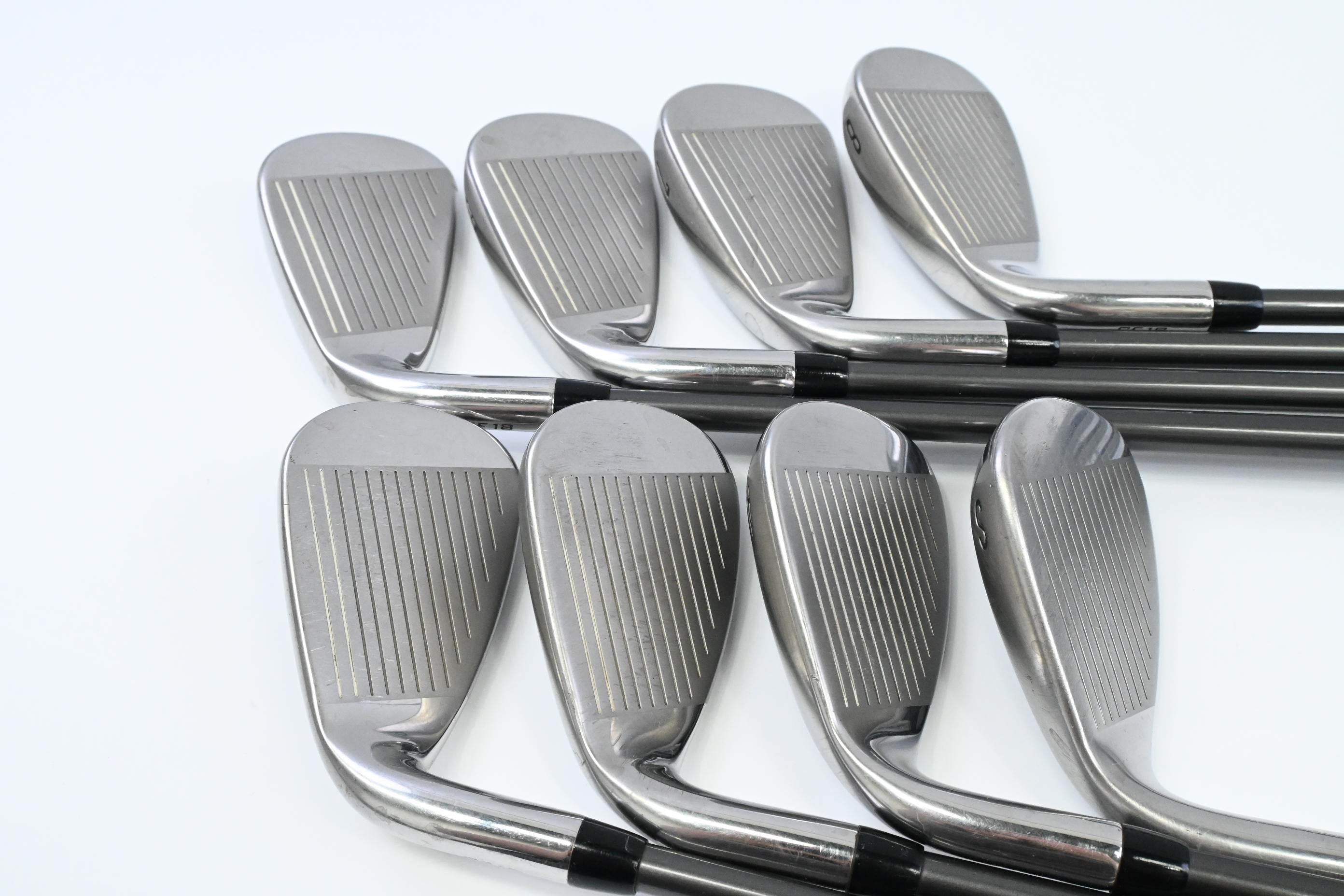 Callaway Rogue Irons / 5-PW+AW+SW / Senior Flex Aldila Synergy 60 Shafts