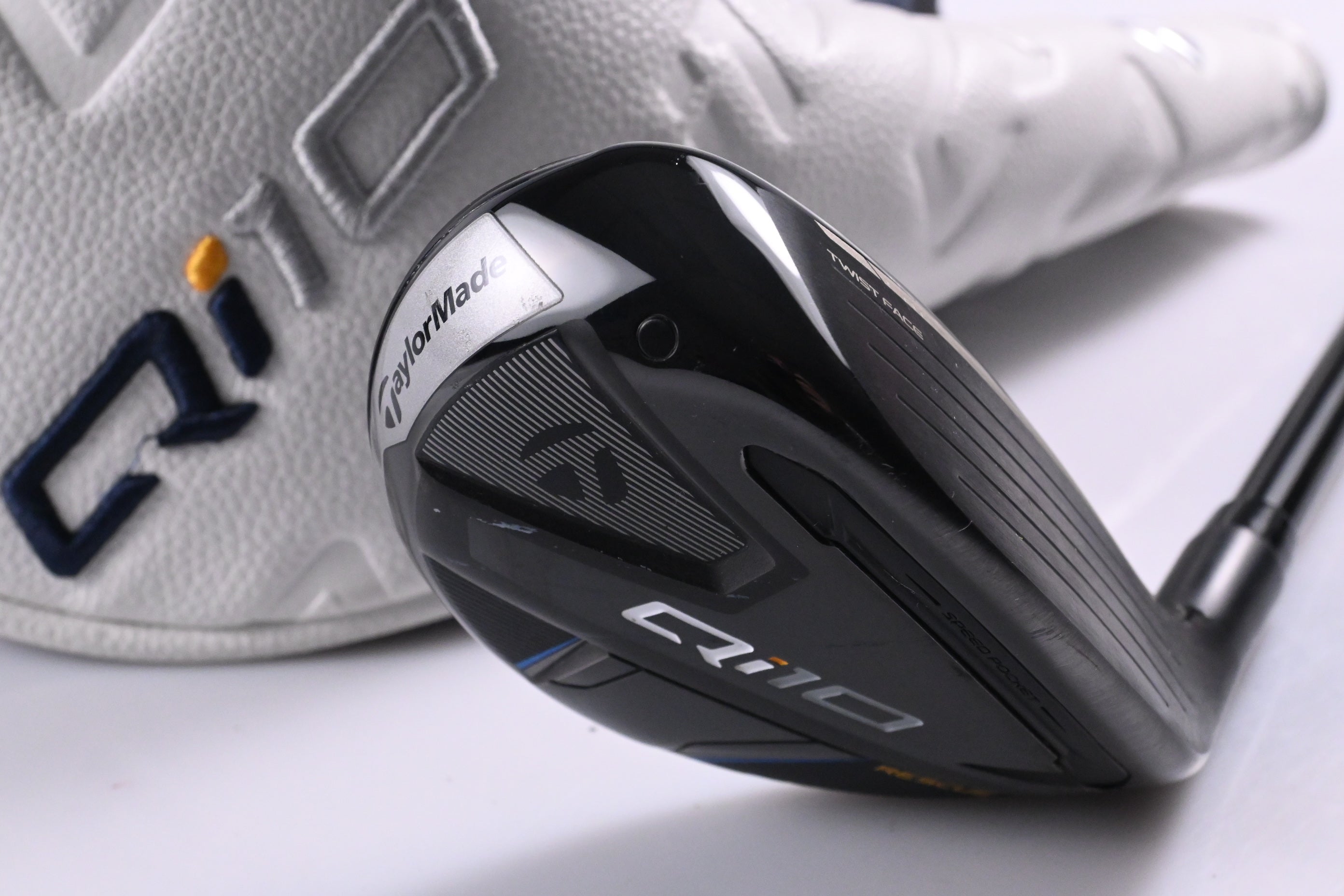 Taylormade Qi10 #3 Hybrid / 19 Degree / Regular Flex Ventus TR Blue 6 Shaft
