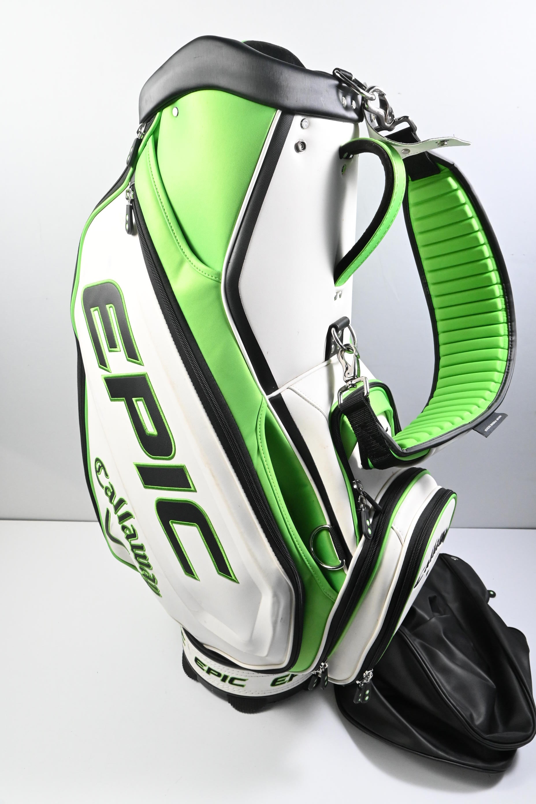Callaway Epic Tour Bag / 6-Way Divider / White, Green & Black