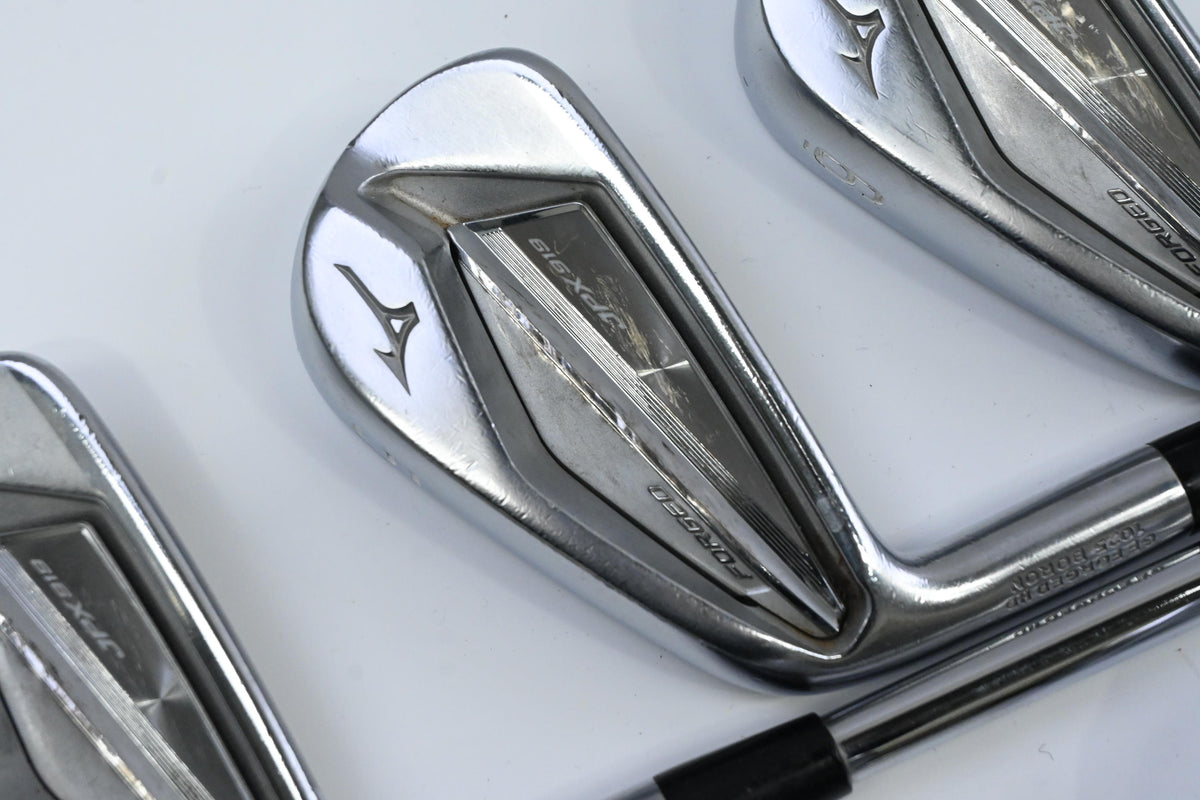 Left Hand Mizuno JPX 919 Forged Irons / 4-PW / Senior Flex Project X 110