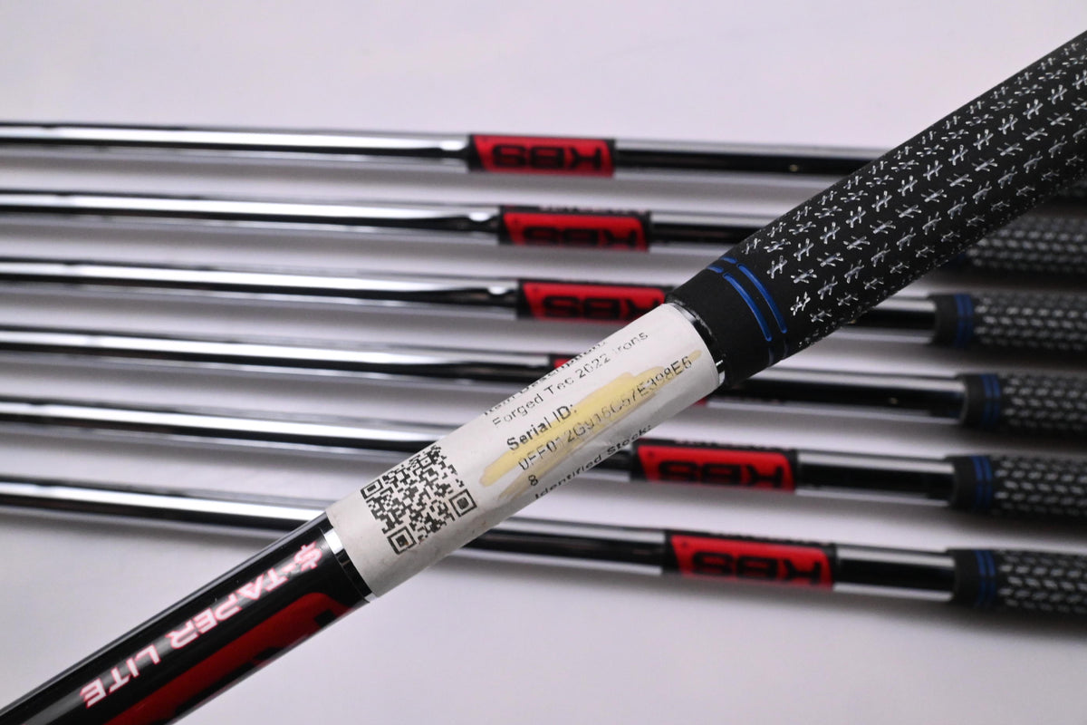 Cobra Forged Tec One Length 2022 Irons / 4-PW / Regular Flex KBS S-Taper Lite