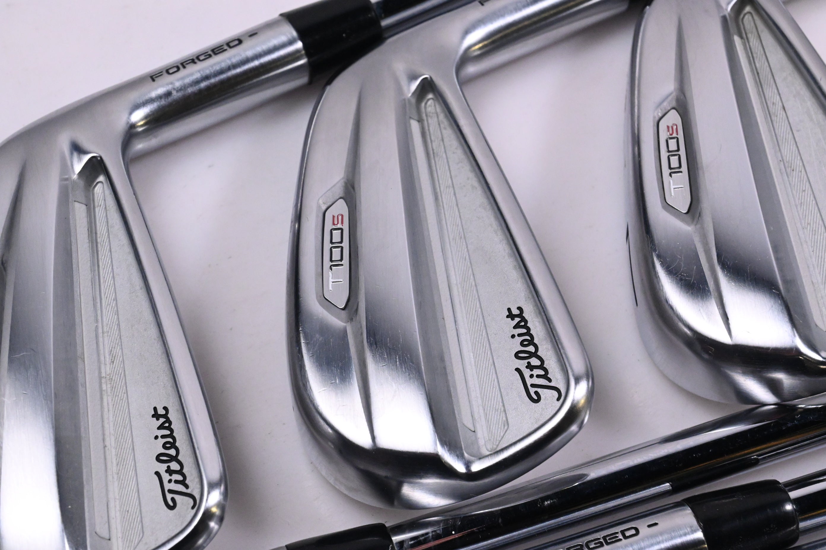 Titleist T100.S 2021 Irons / 5-PW+48° / Stiff Flex Project X LZ 120 Shafts