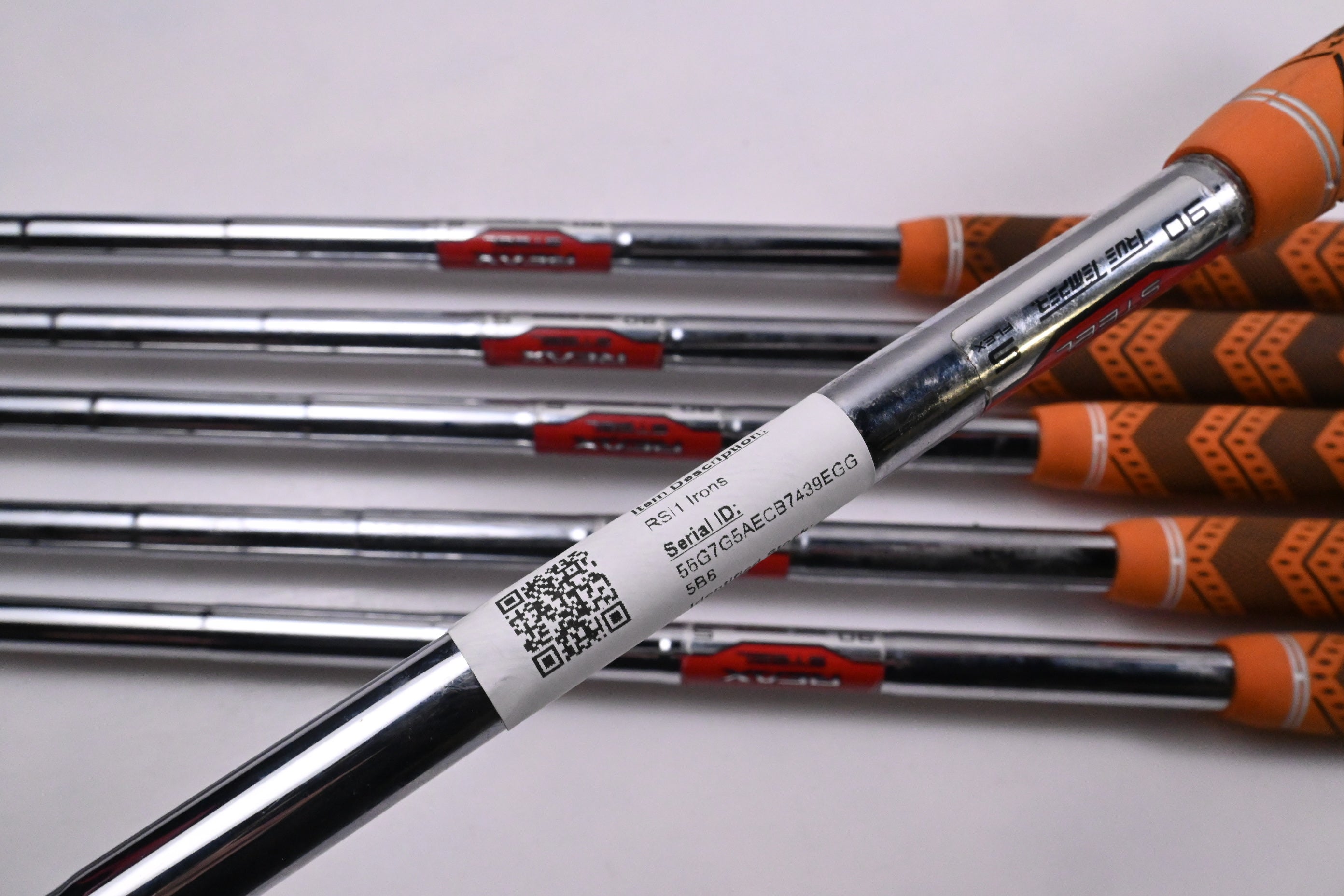 Taylormade RSi1 Irons / 5-PW / Stiff Flex True Temper Reax 90 Shafts