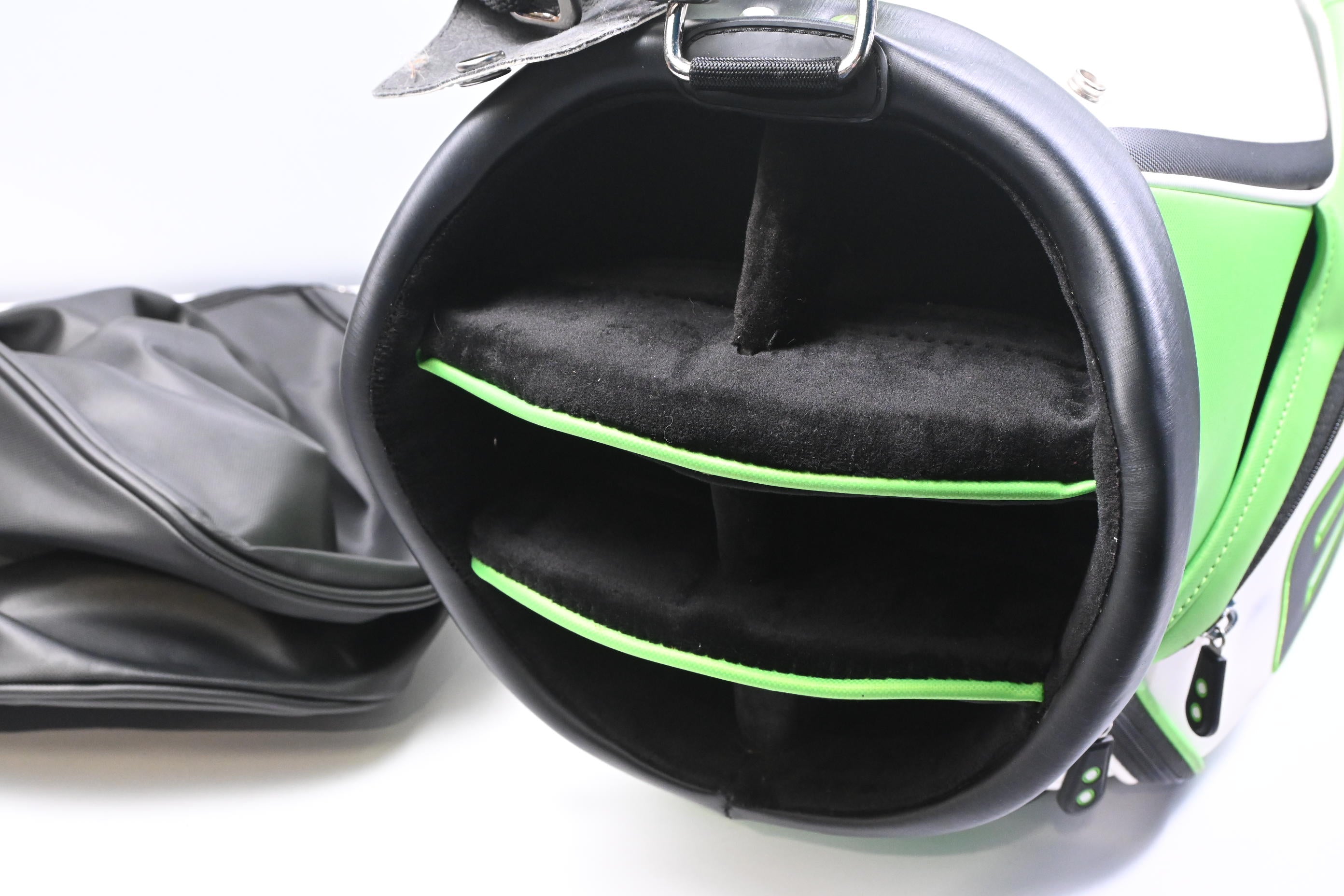 Callaway Epic Tour Bag / 6-Way Divider / White, Green & Black