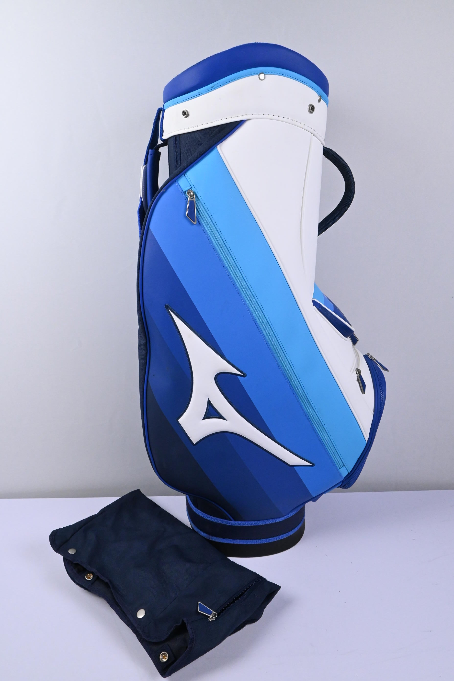 Mizuno Tour Bag / 5-Way Divider / White & Blue