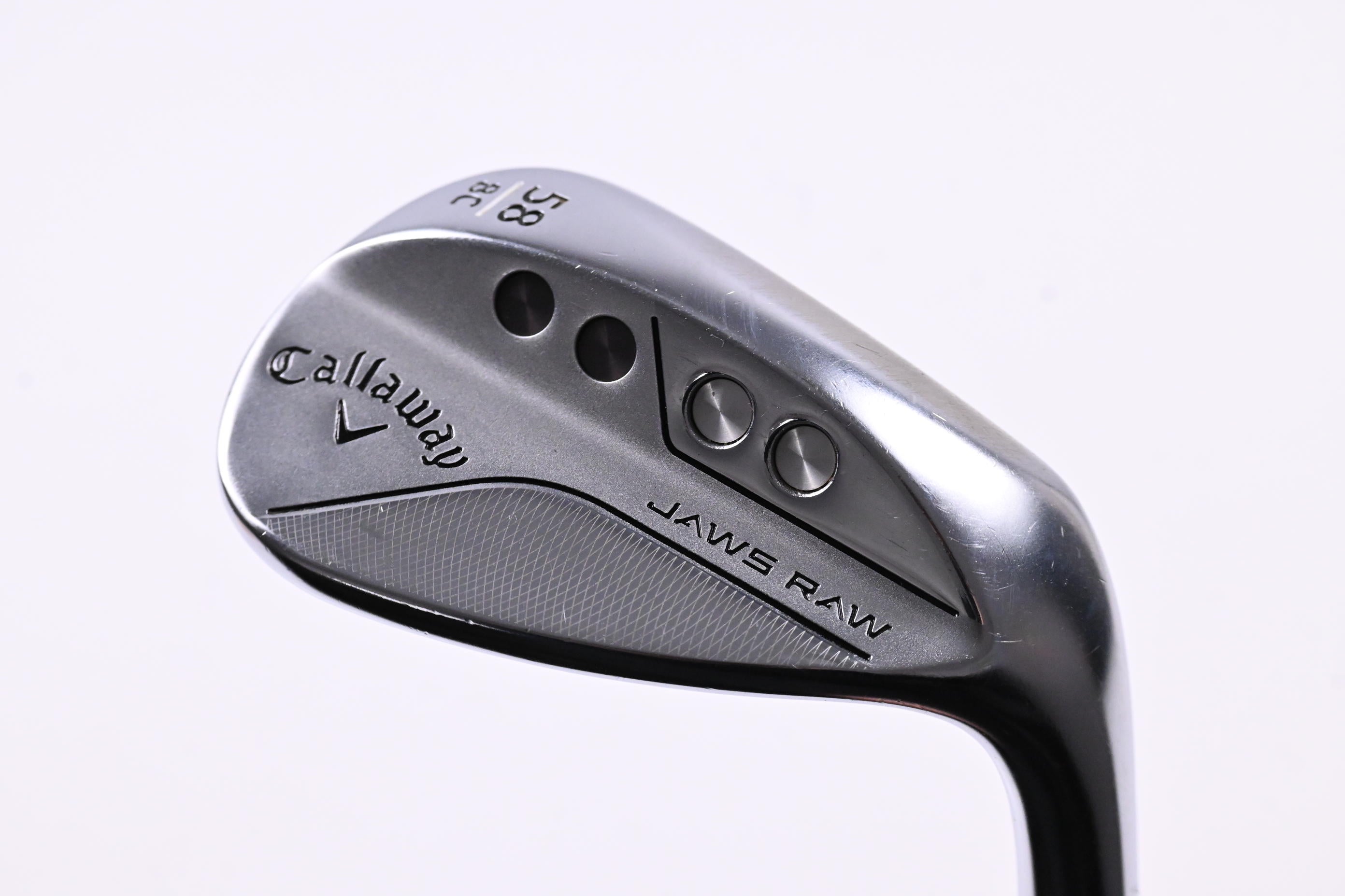 Callaway Jaws Raw Lob Wedge / 58 Degree / Wedge Flex Dynamic Gold Spinner 115