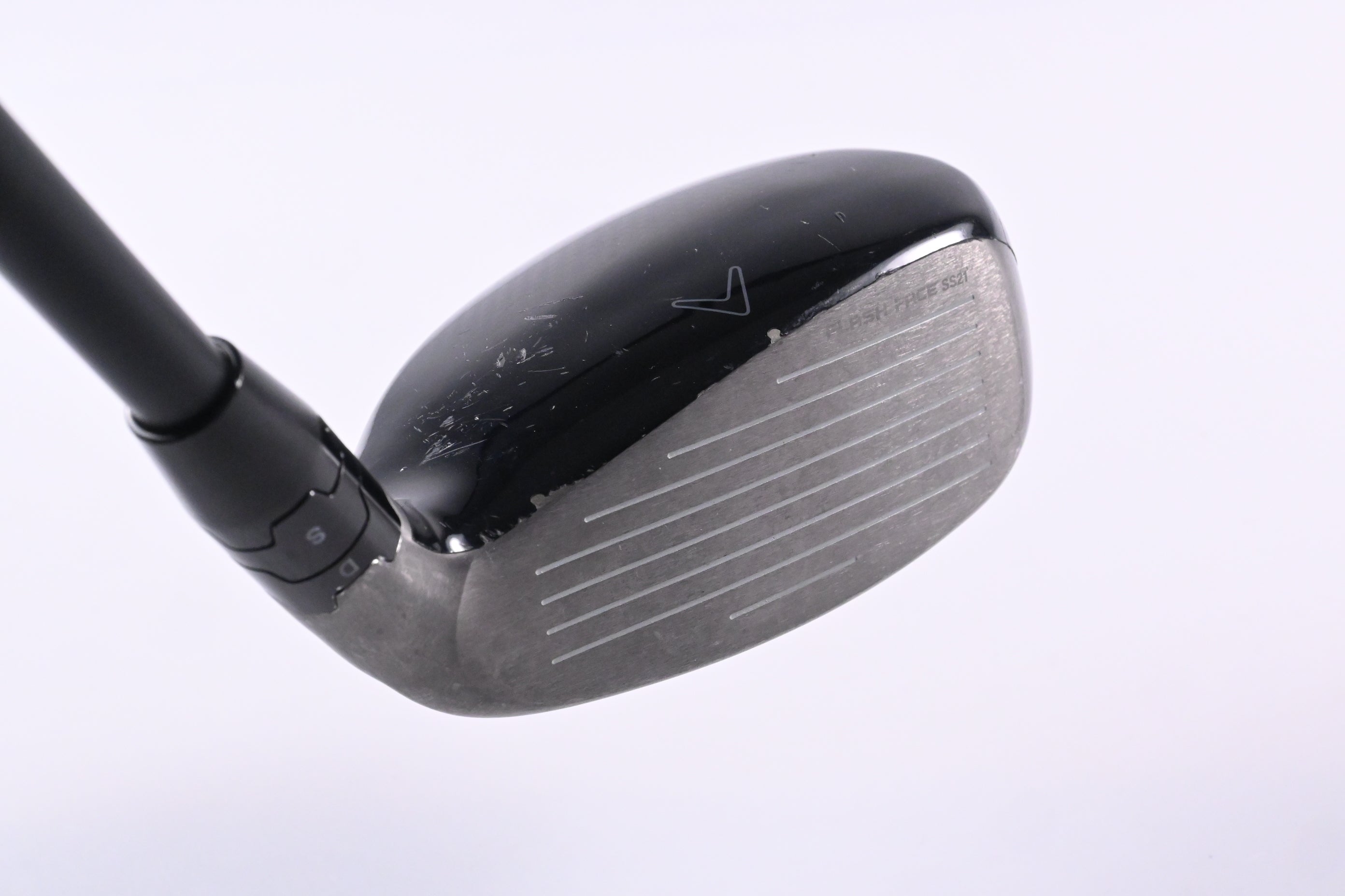 Left Hand Callaway Apex UW #4 Hybrid / 21 Degree / Senior Flex Cypher 50 Shaft