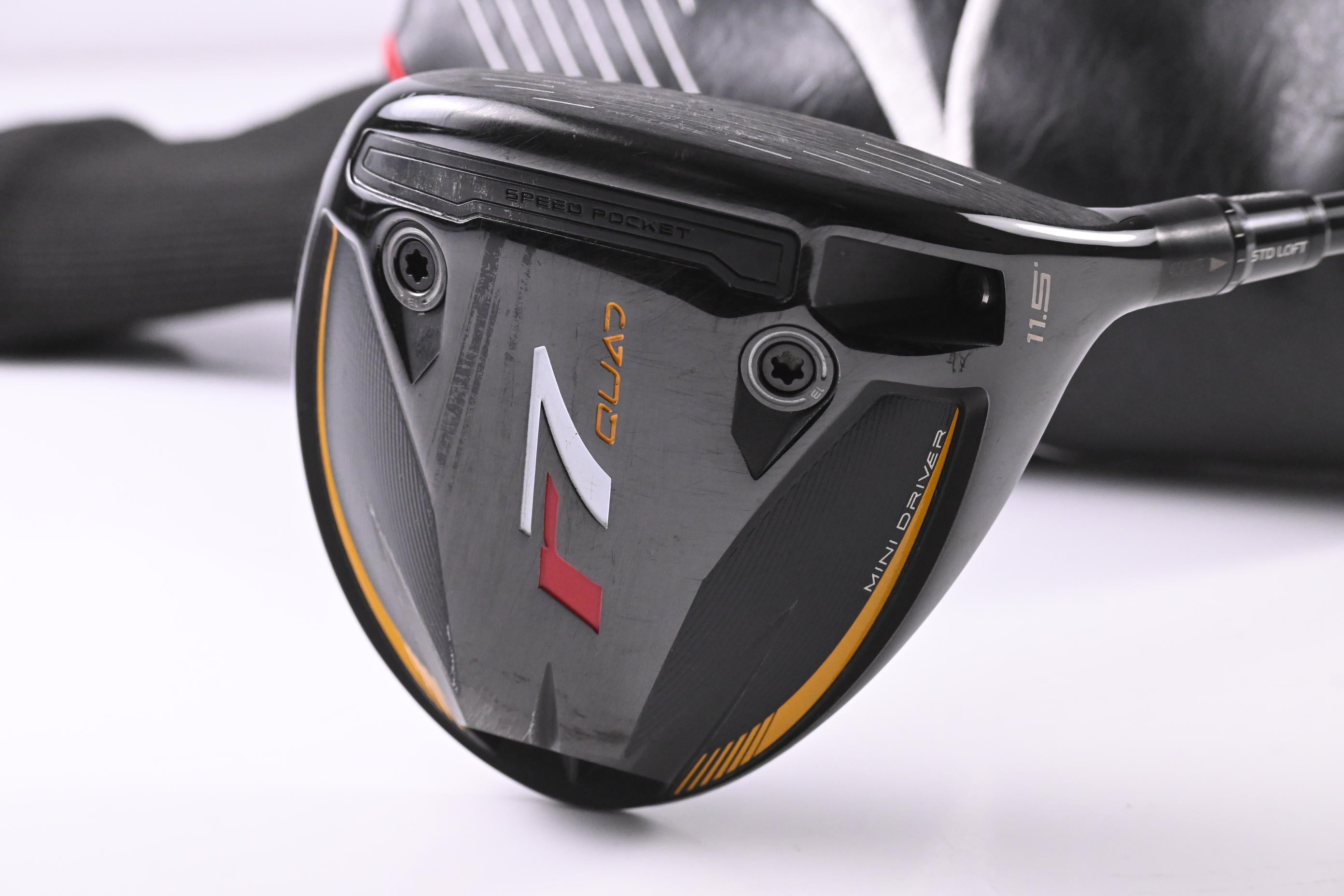 Taylormade R7 Quad Mini Driver / 11.5 Degree / Stiff Flex Speeder 6 Shaft