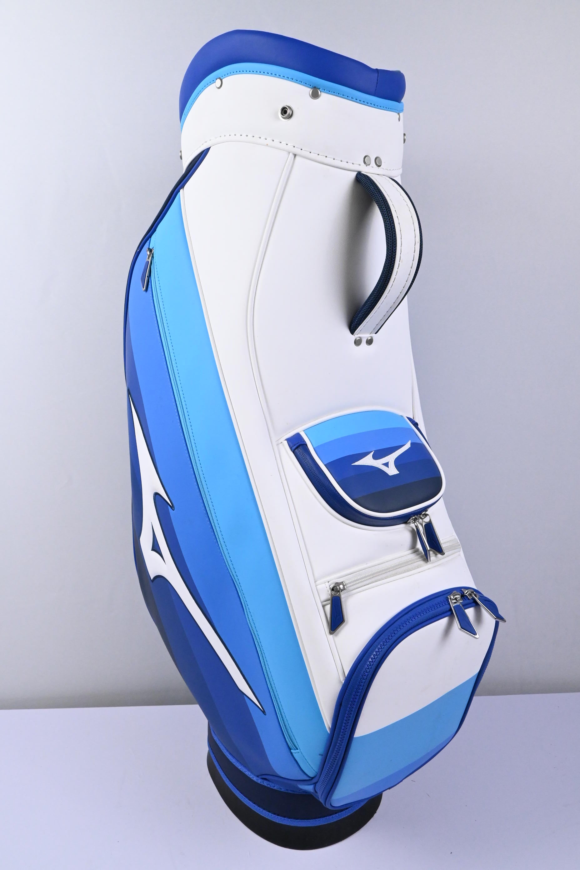 Mizuno Tour Bag / 5-Way Divider / White & Blue