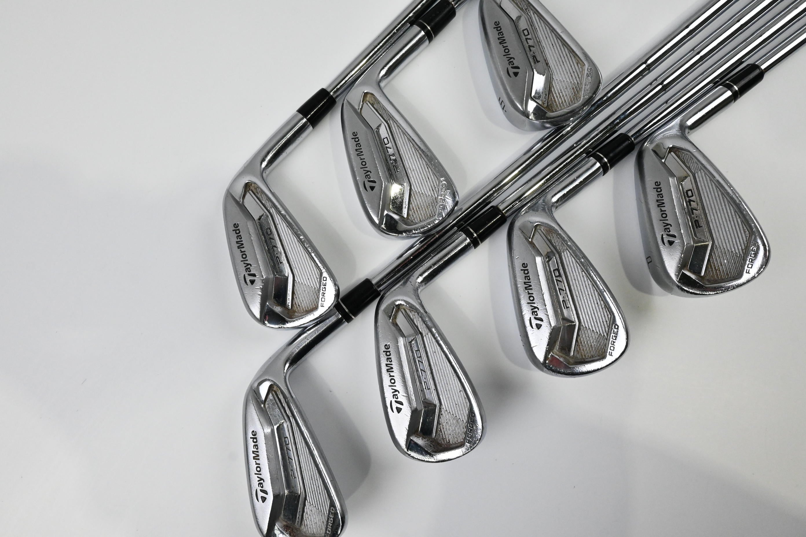 Taylormade P770 2017 Irons / 4-PW / Stiff Flex KBS Tour FLT 120 Shafts