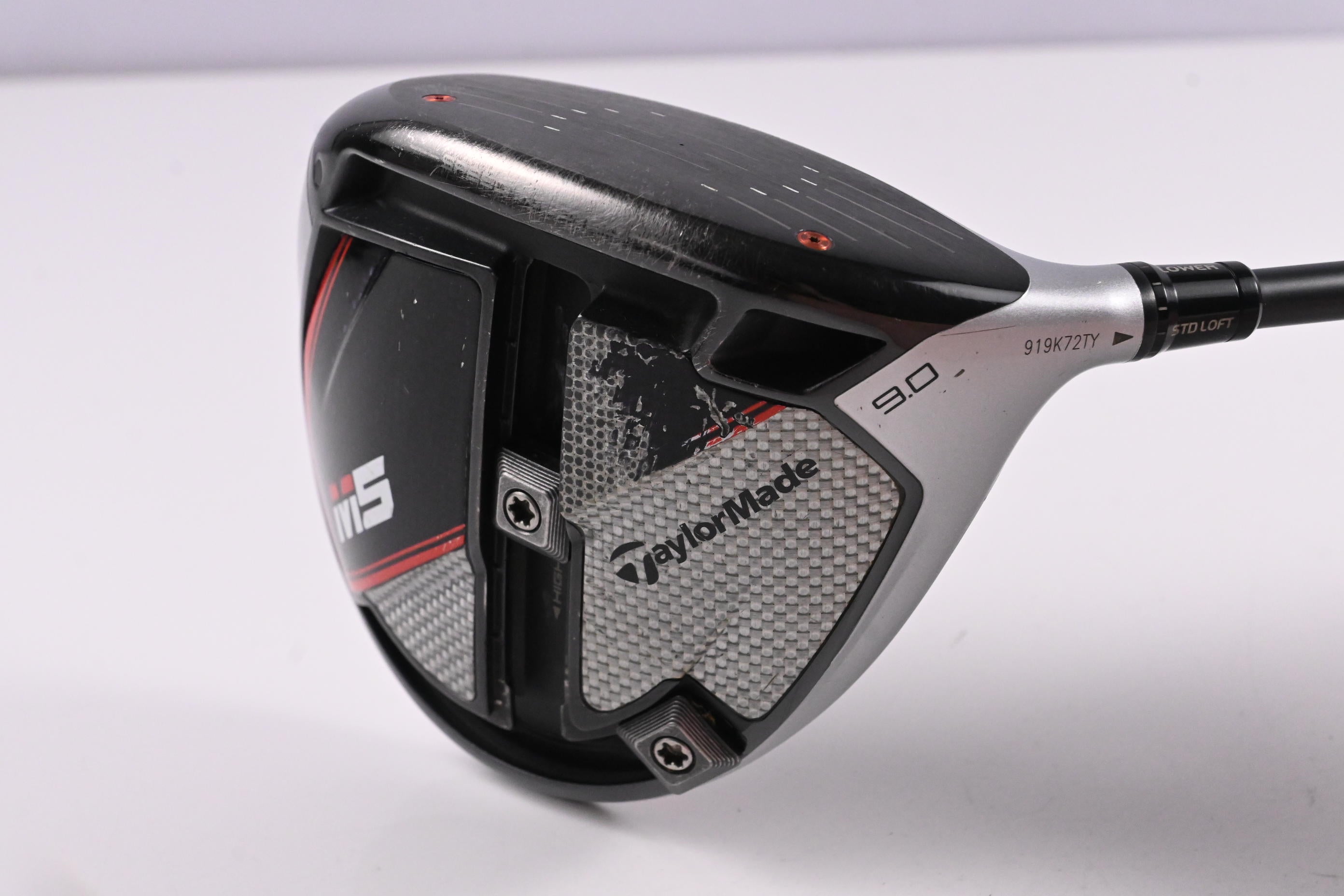 Taylormade M5 Driver / 9 Degree / Stiff Flex HZRDUS Smoke Black 70 Shaft