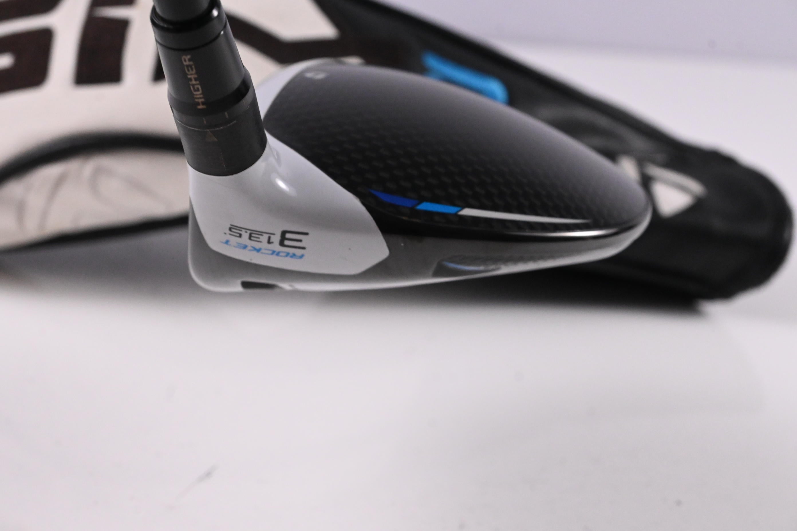 Taylormade SIM2 Ti #3 Wood / 13.5 Degree / Stiff Flex HZRDUS RDX Smoke Blue 70