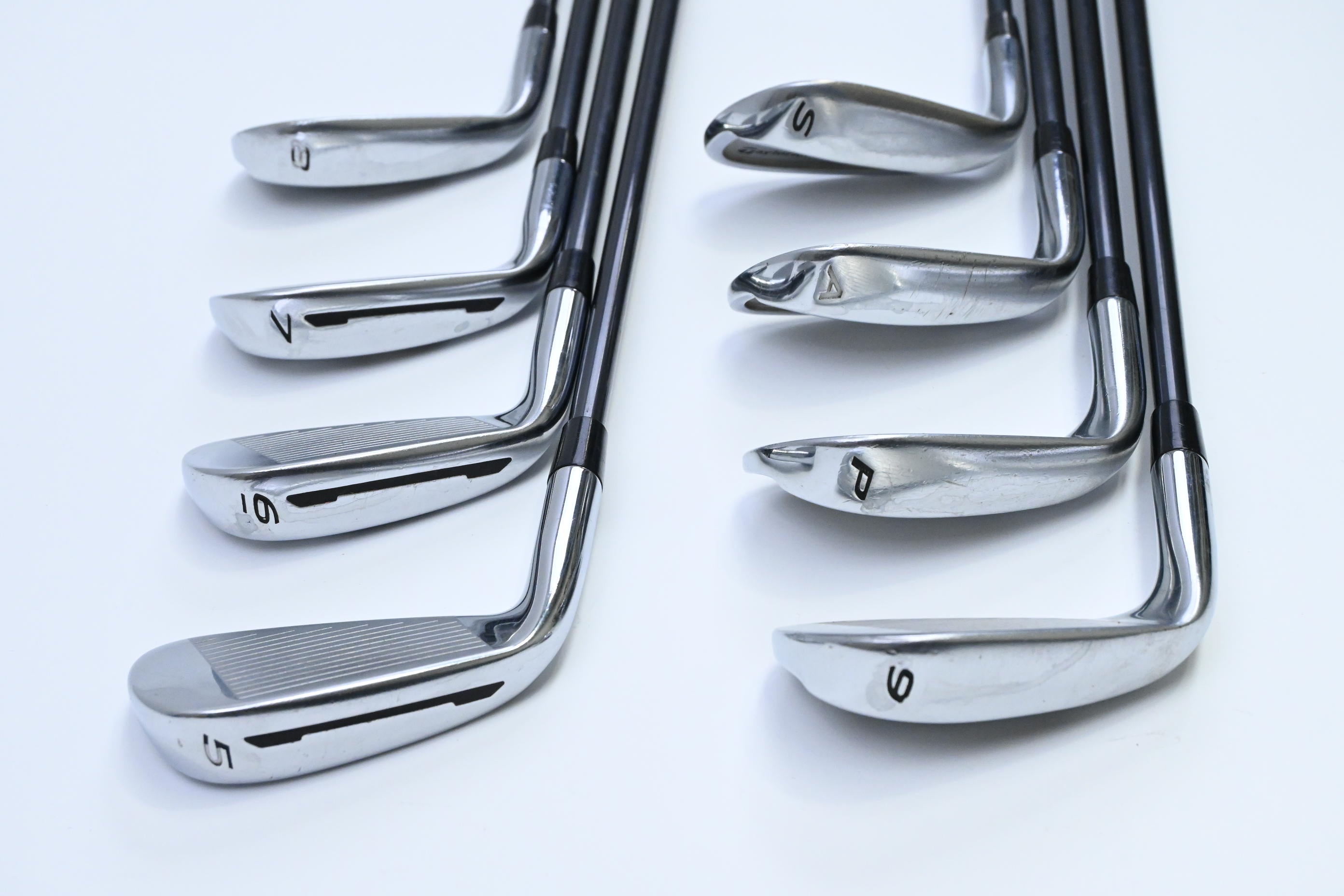 Taylormade SLDR Irons / 5-PW+AW+SW / Regular Flex Fujikura SLDR 67 Shafts