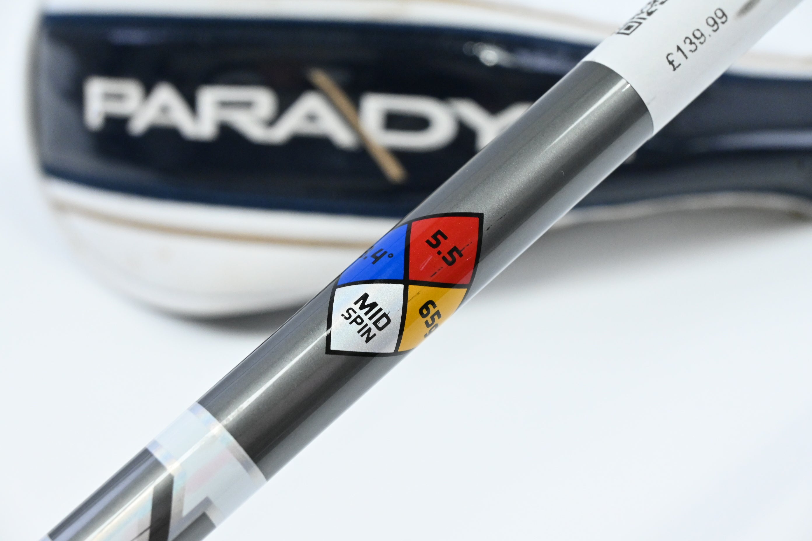 Callaway Paradym #5 Hybrid / 24 Degree / Regular Flex HZRDUS Gen4 Silver 65