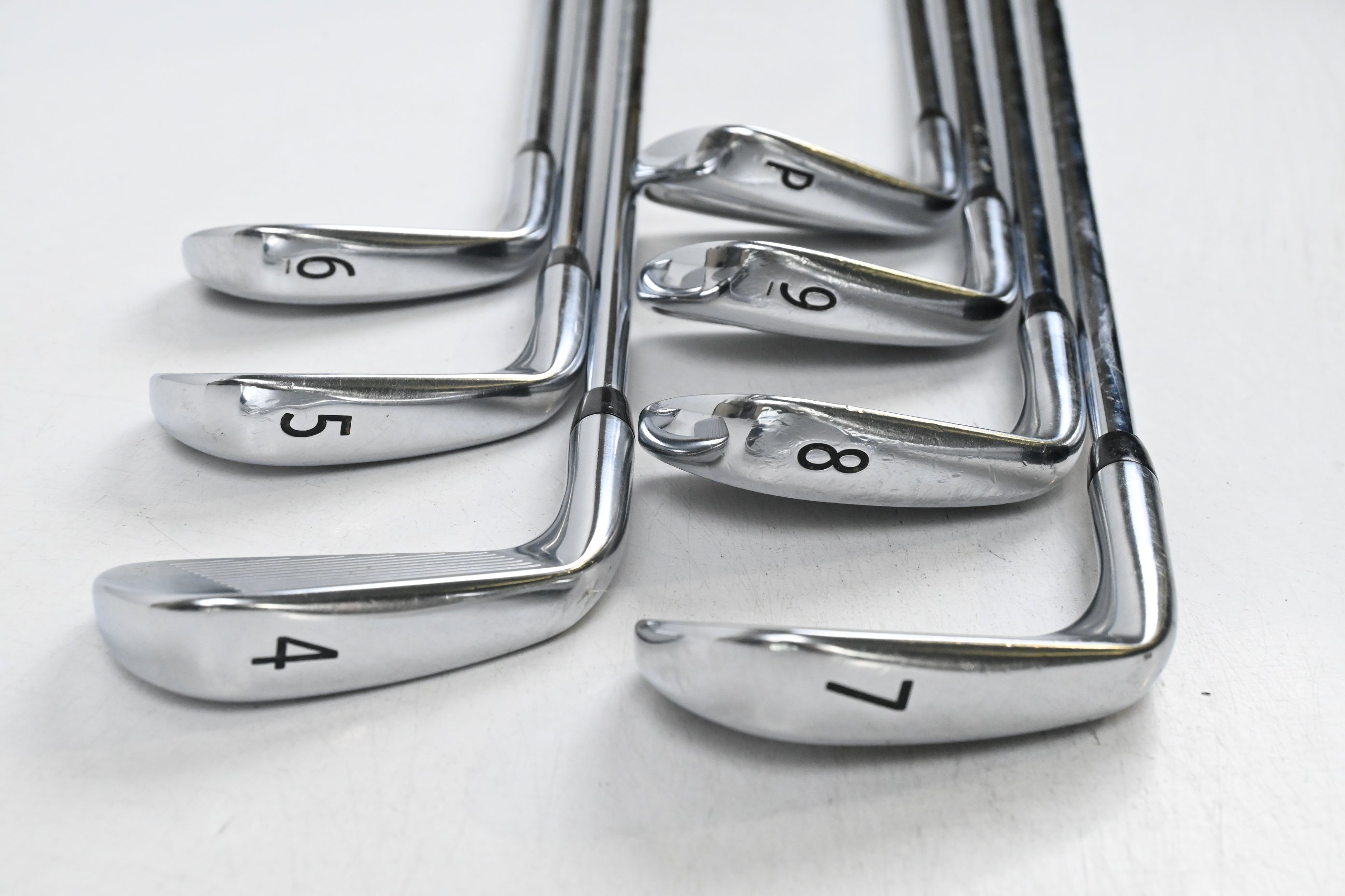 Titleist 718 AP2 Irons / 4-PW / Stiff Flex AMT Tour White S300 Steel Shafts