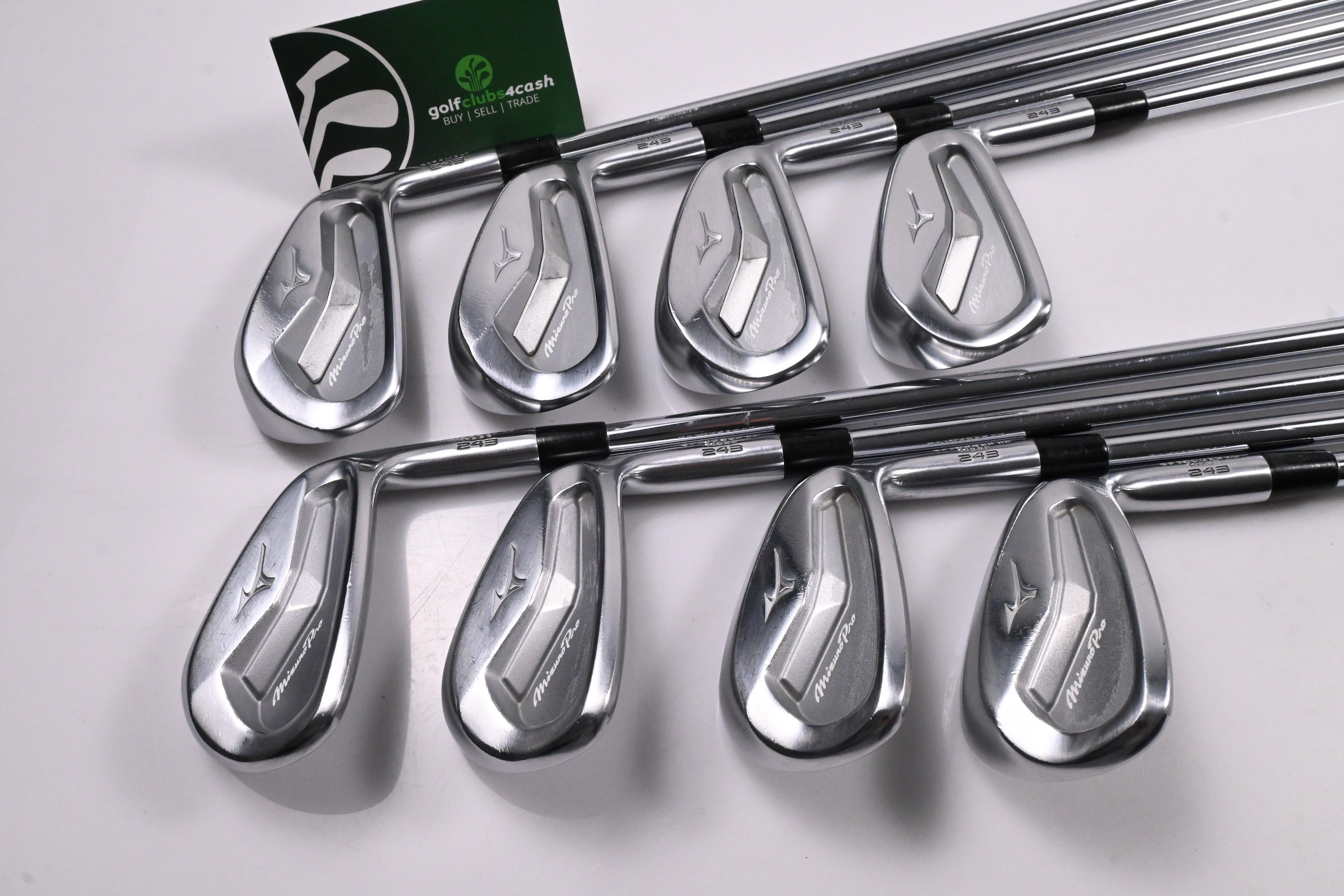 Mizuno Pro 243 Irons / 4-PW+GW / Regular Flex Project X LZ 115 Shafts