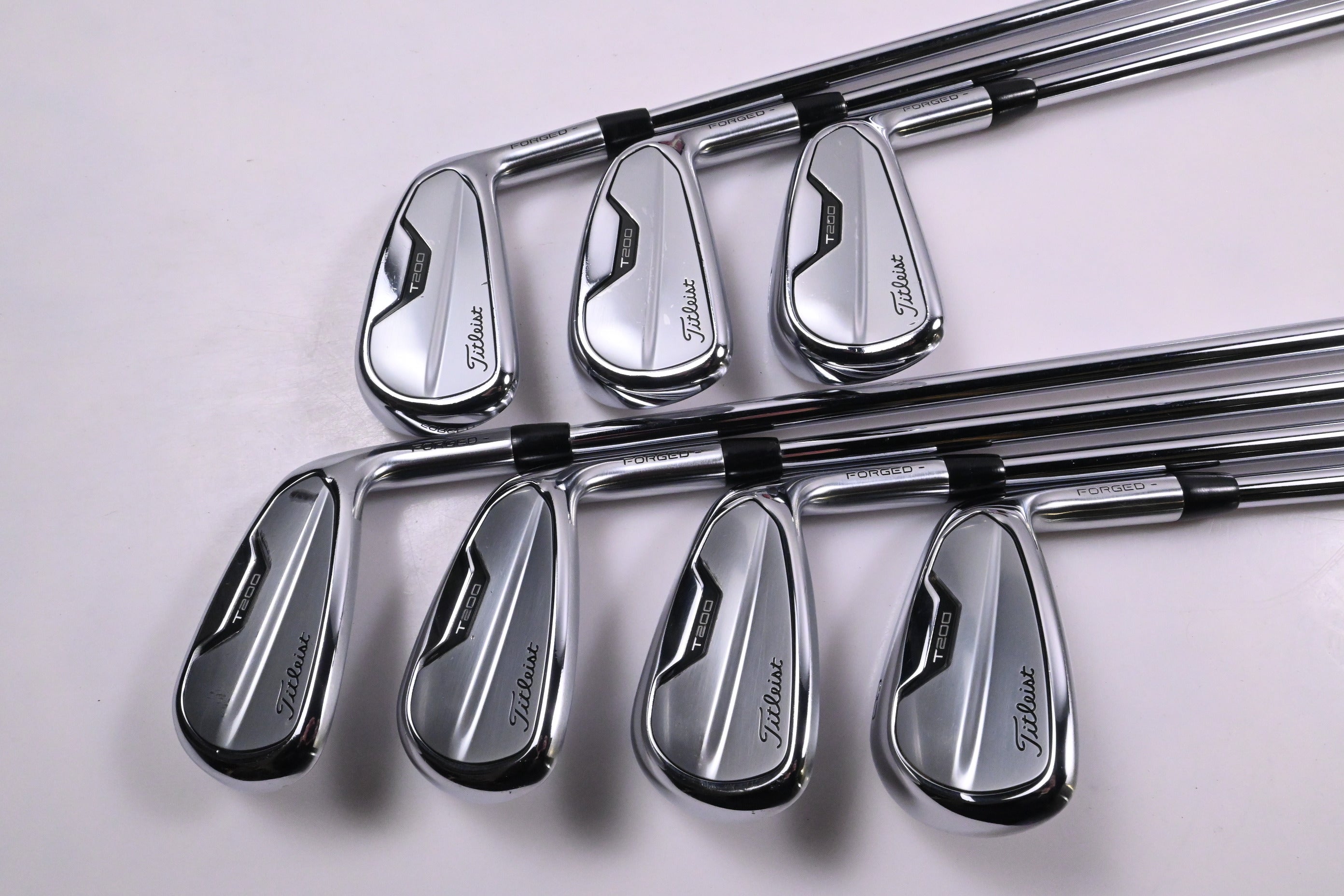 Titleist T200 2021 Irons / 5-PW+48° / Regular Flex Project X LZ 115 Shafts