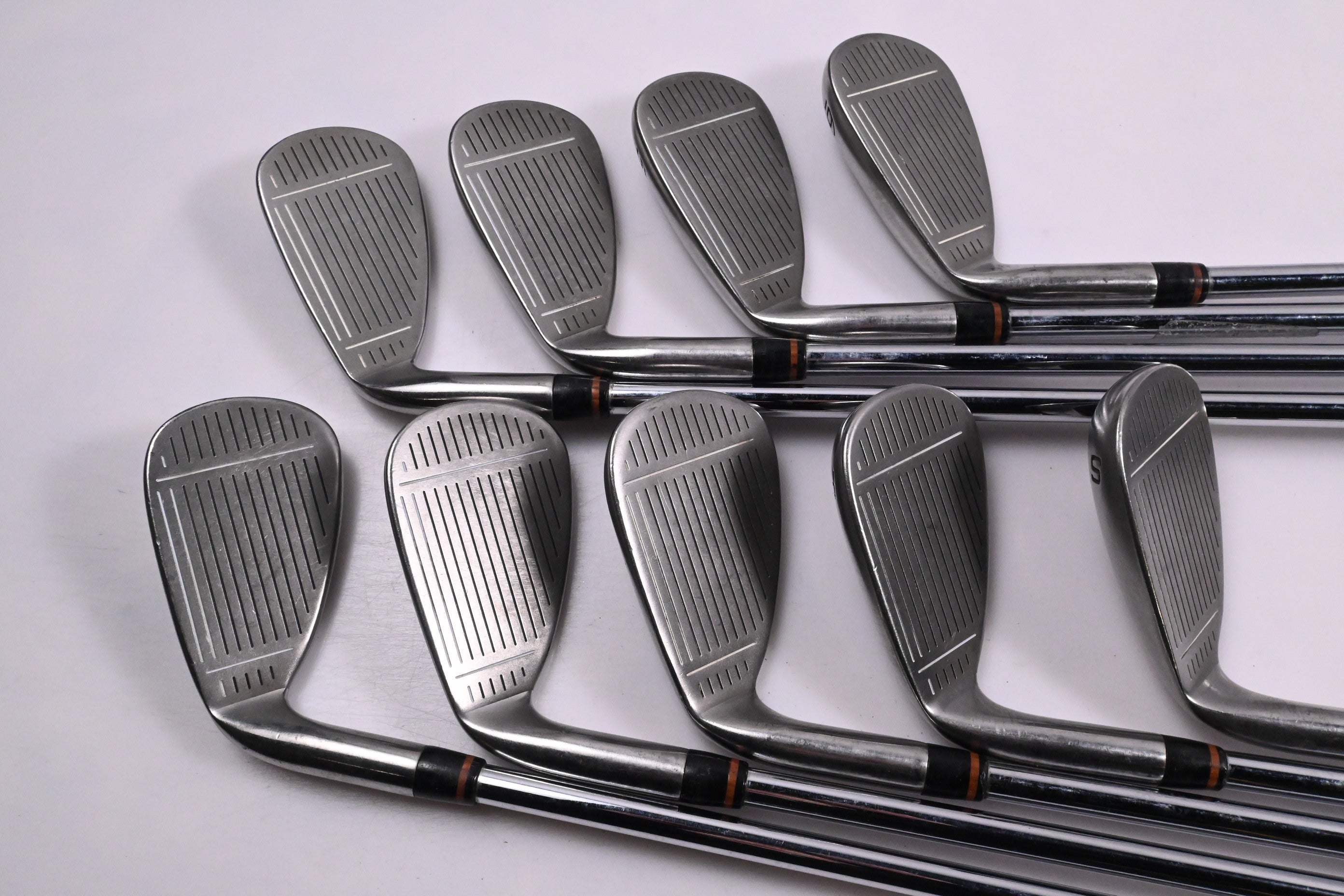 Taylormade Supersteel Irons / 3-PW+SW / Regular Flex Taylormade 80 Shafts
