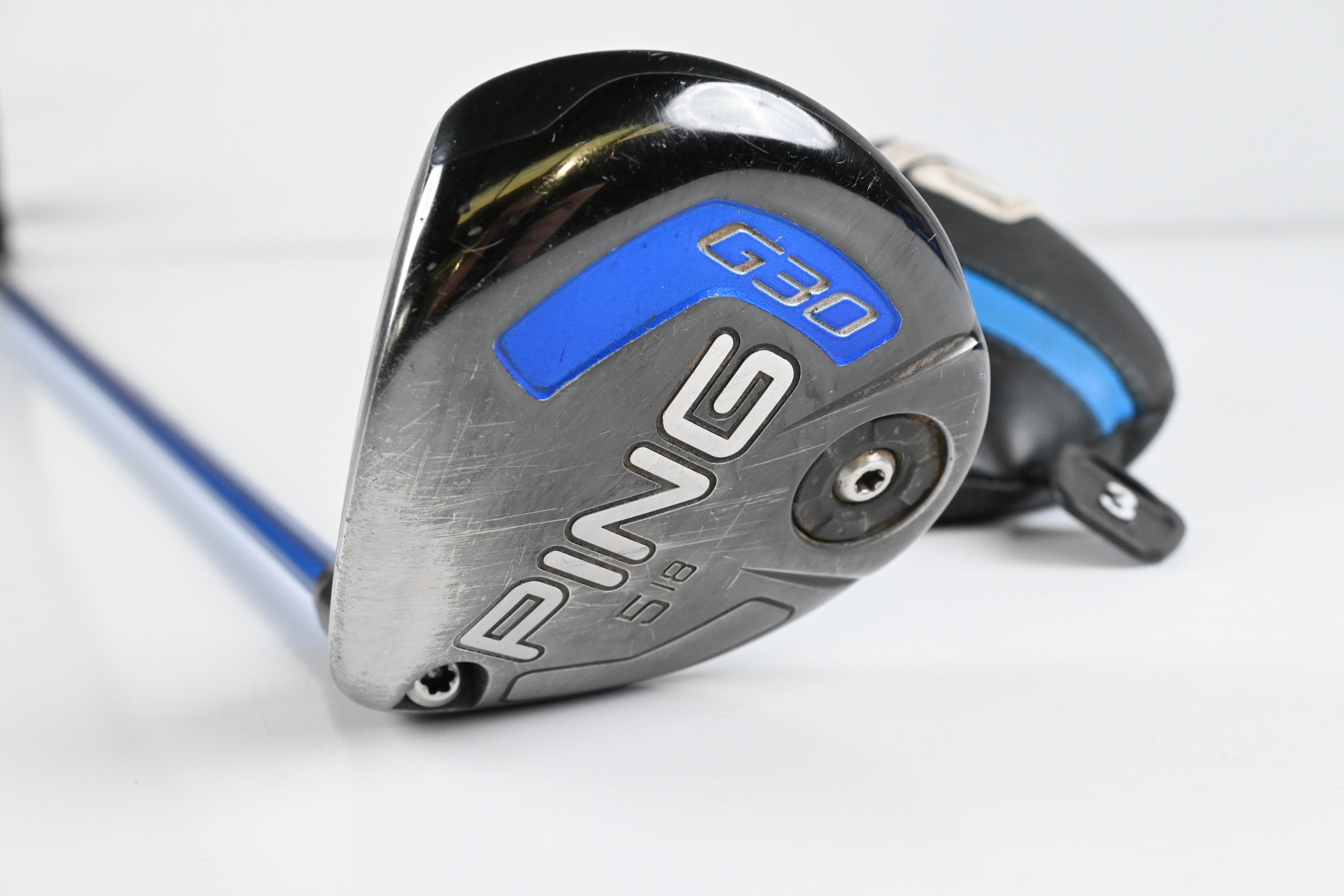 Left Hand Ping G30 #5 Wood / 18 Degree / Regular Flex Ping TFC 419 Shaft