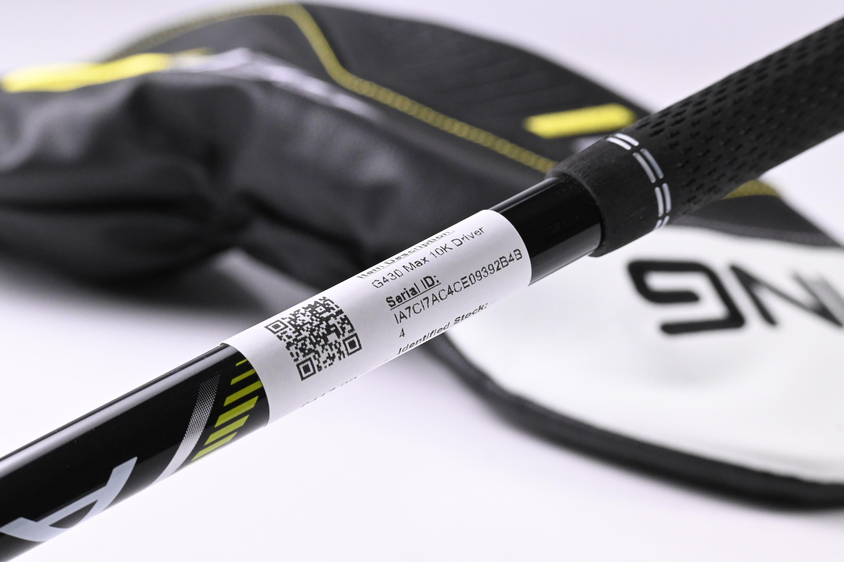 Ping G430 Max 10K Driver / 12 Degree / Regular Flex Ping ALTA CB Black 55 Shaft