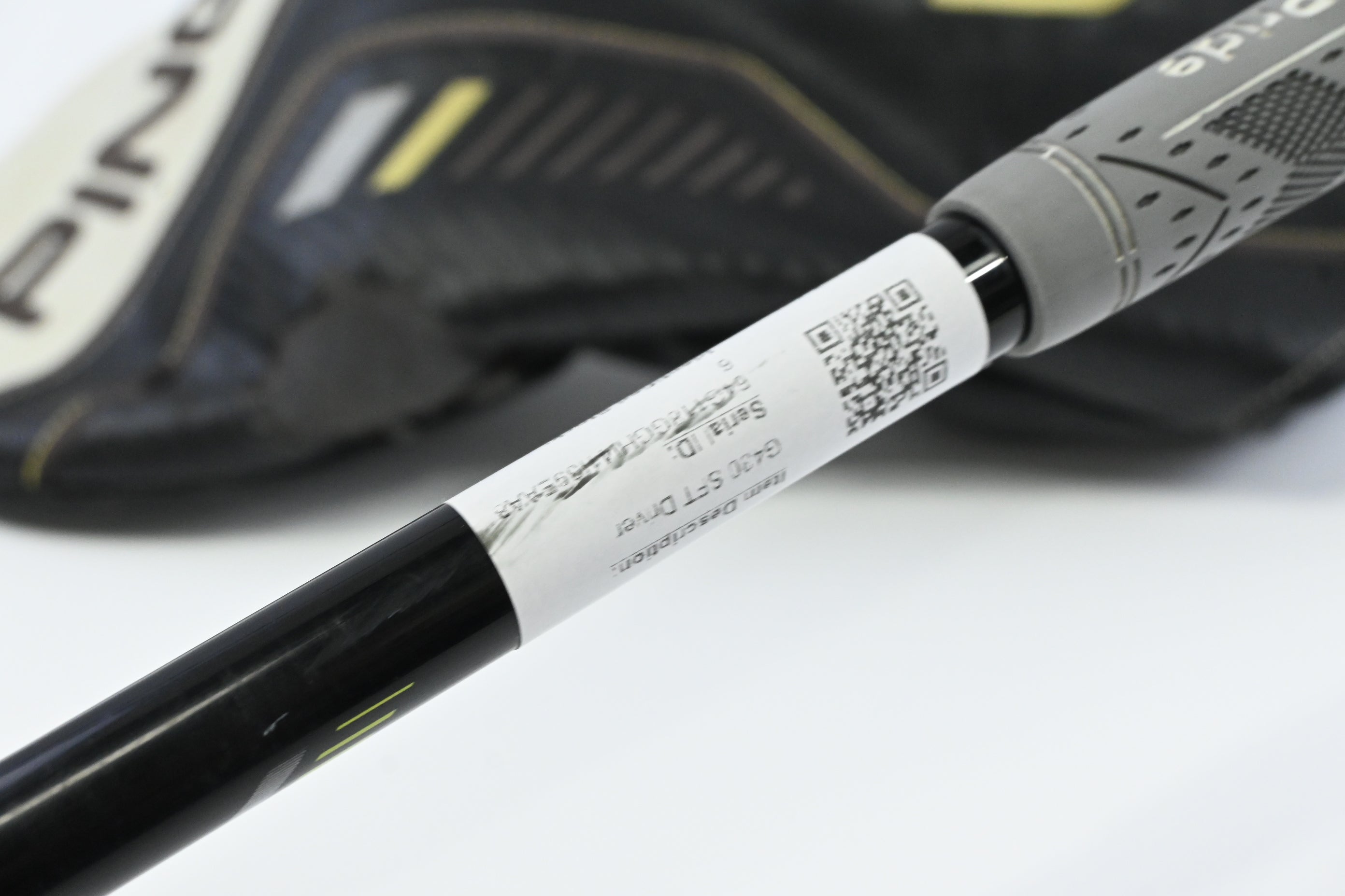 Ping G430 SFT Driver / 10.5 Degree / Senior Flex Ping Alta CB Black 55 Shaft