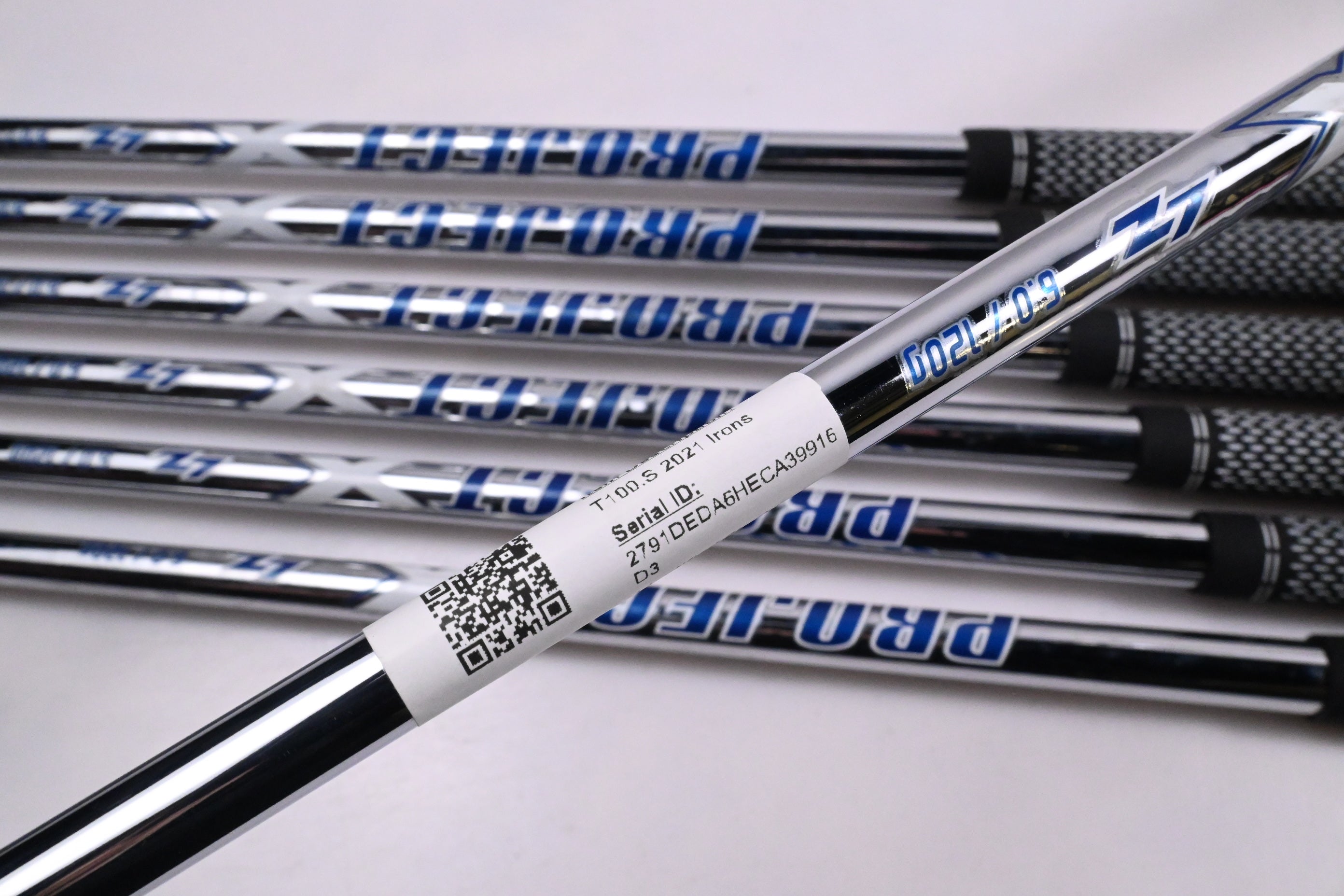 Titleist T100.S 2021 Irons / 5-PW+48° / Stiff Flex Project X LZ 120 Shafts