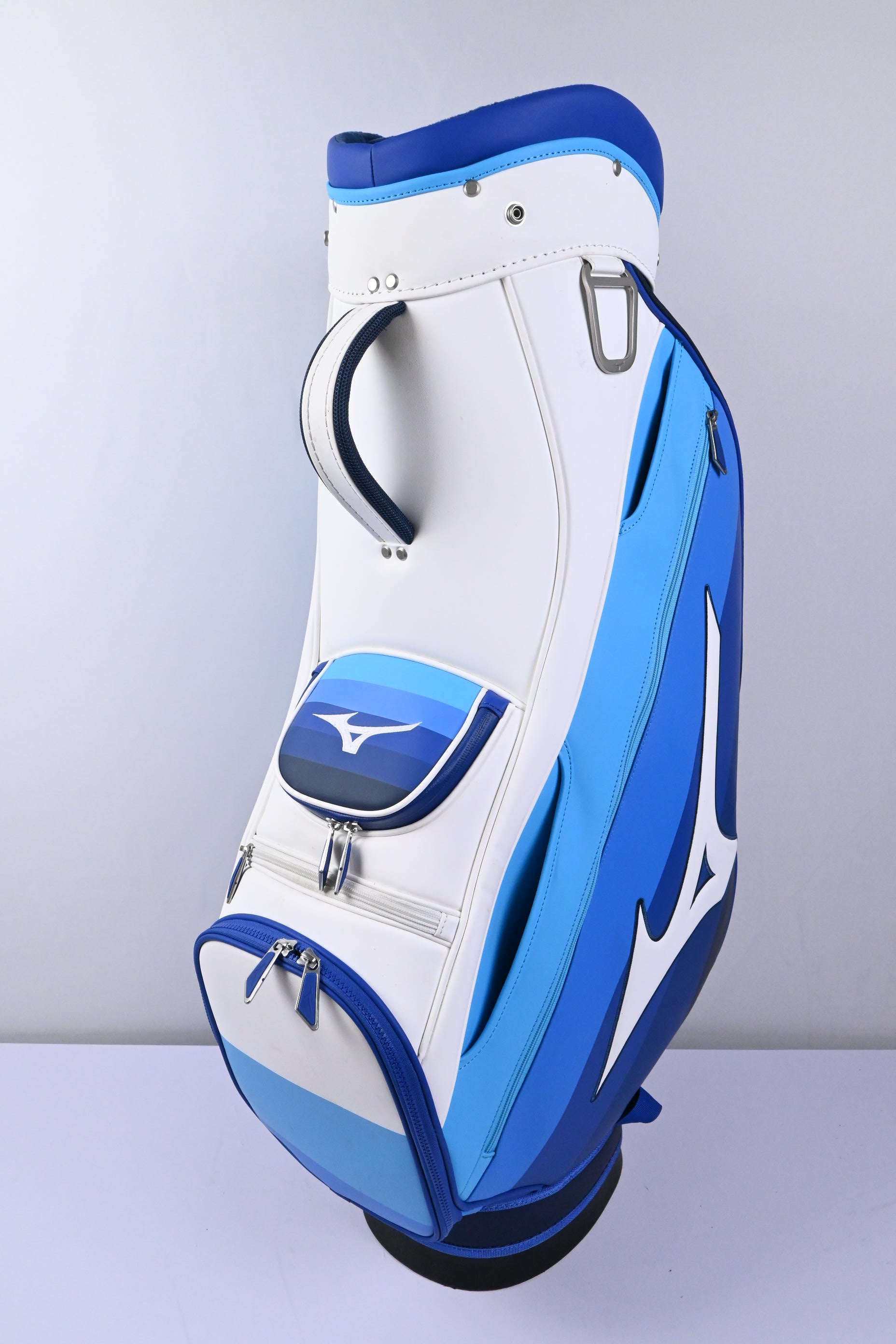 Mizuno Tour Bag / 5-Way Divider / White & Blue