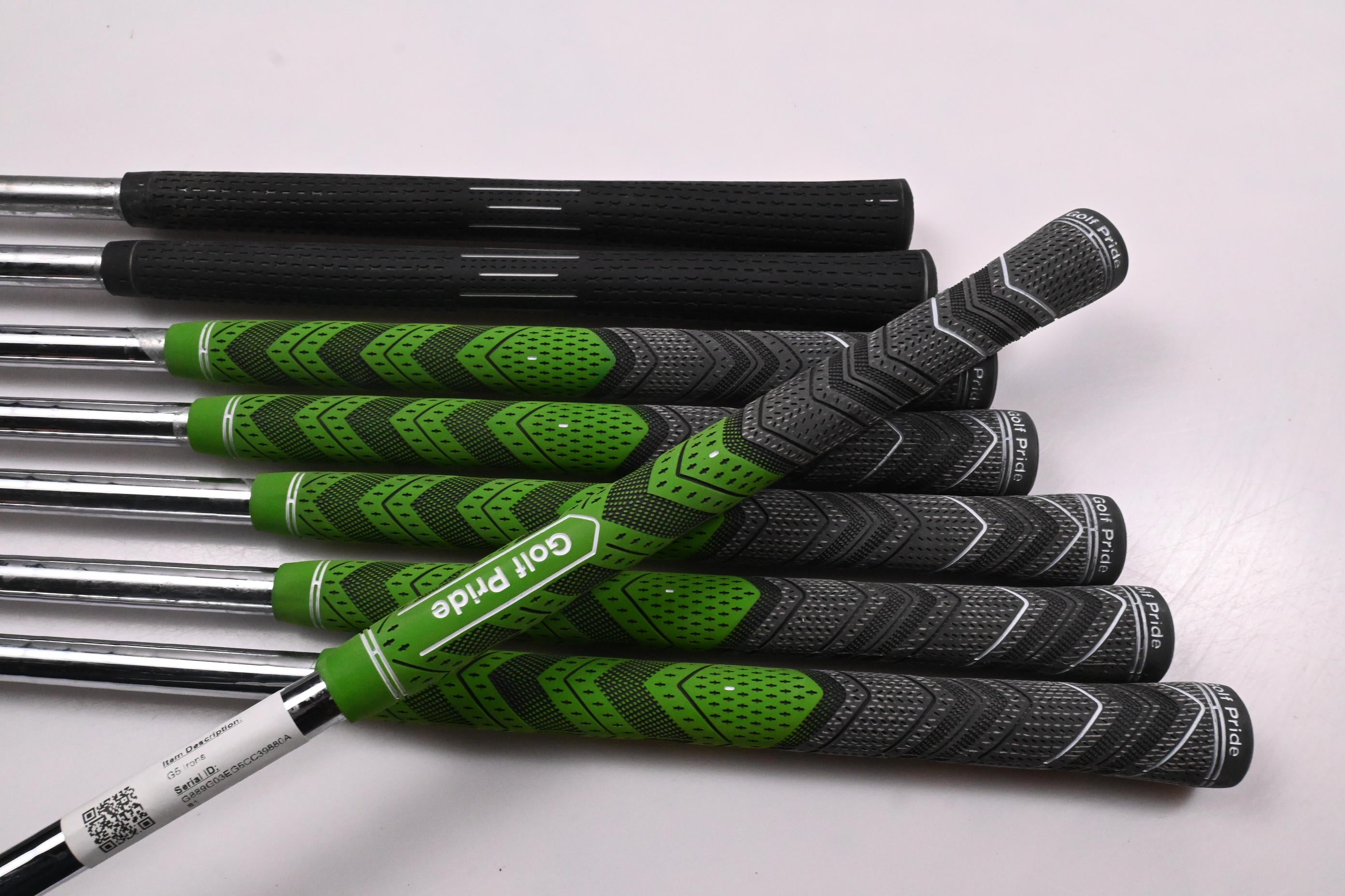 Ping G5 Irons / 3-PW / White Dot / Regular Flex Ping Shafts