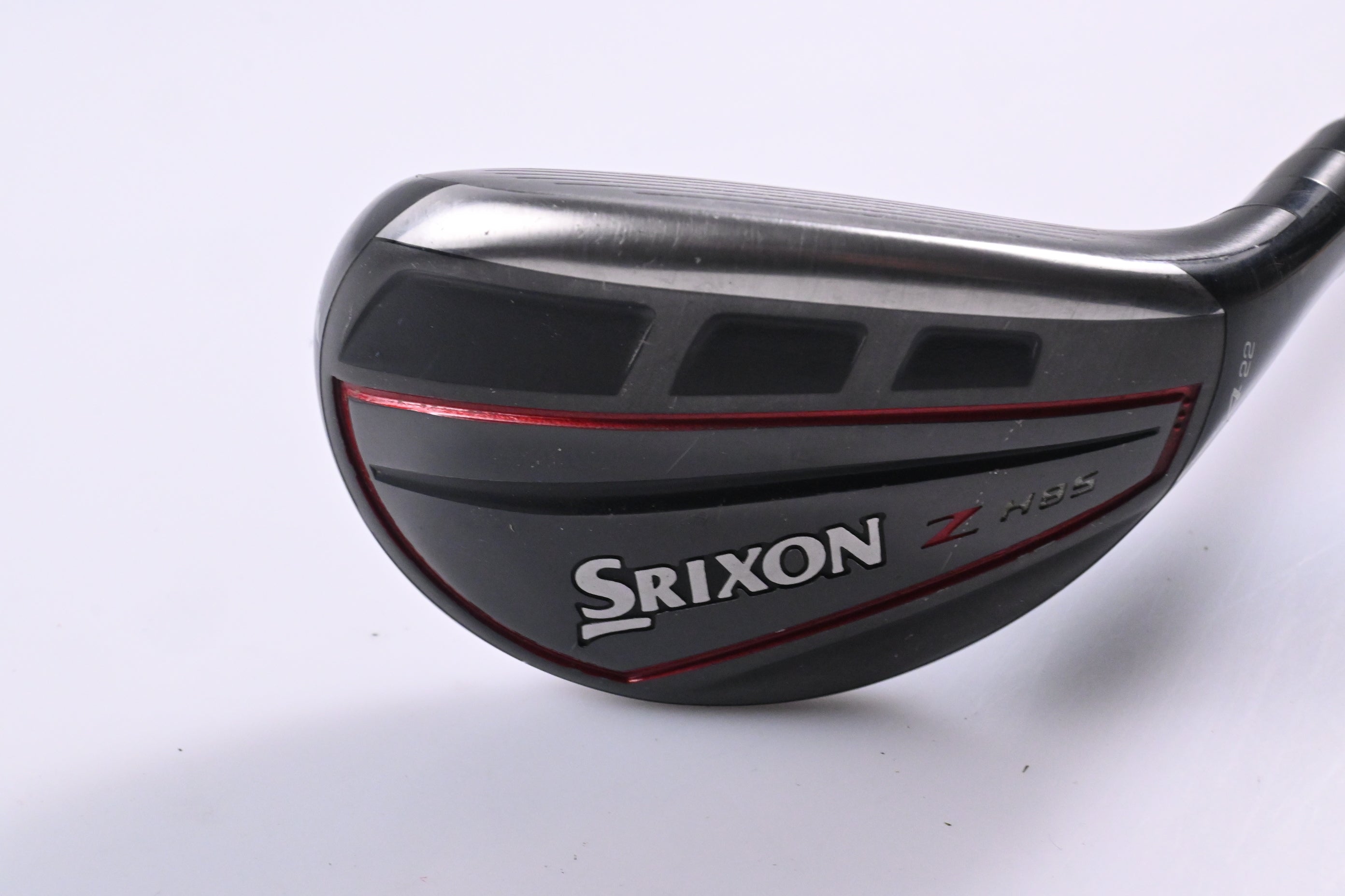 Srixon Z-H85 #4 Hybrid / 22 Degree / Regular Flex HZRDUS Black 85 Shaft