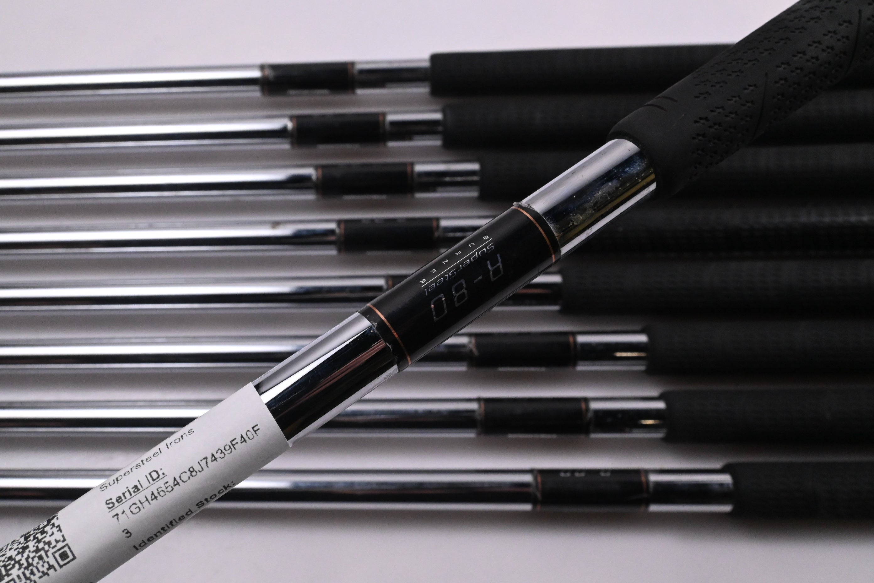 Taylormade Supersteel Irons / 3-PW+SW / Regular Flex Taylormade 80 Shafts