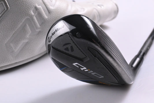 Taylormade Qi10 #3 Hybrid / 19 Degree / Regular Flex HZRDUS Smoke Red RDX 70