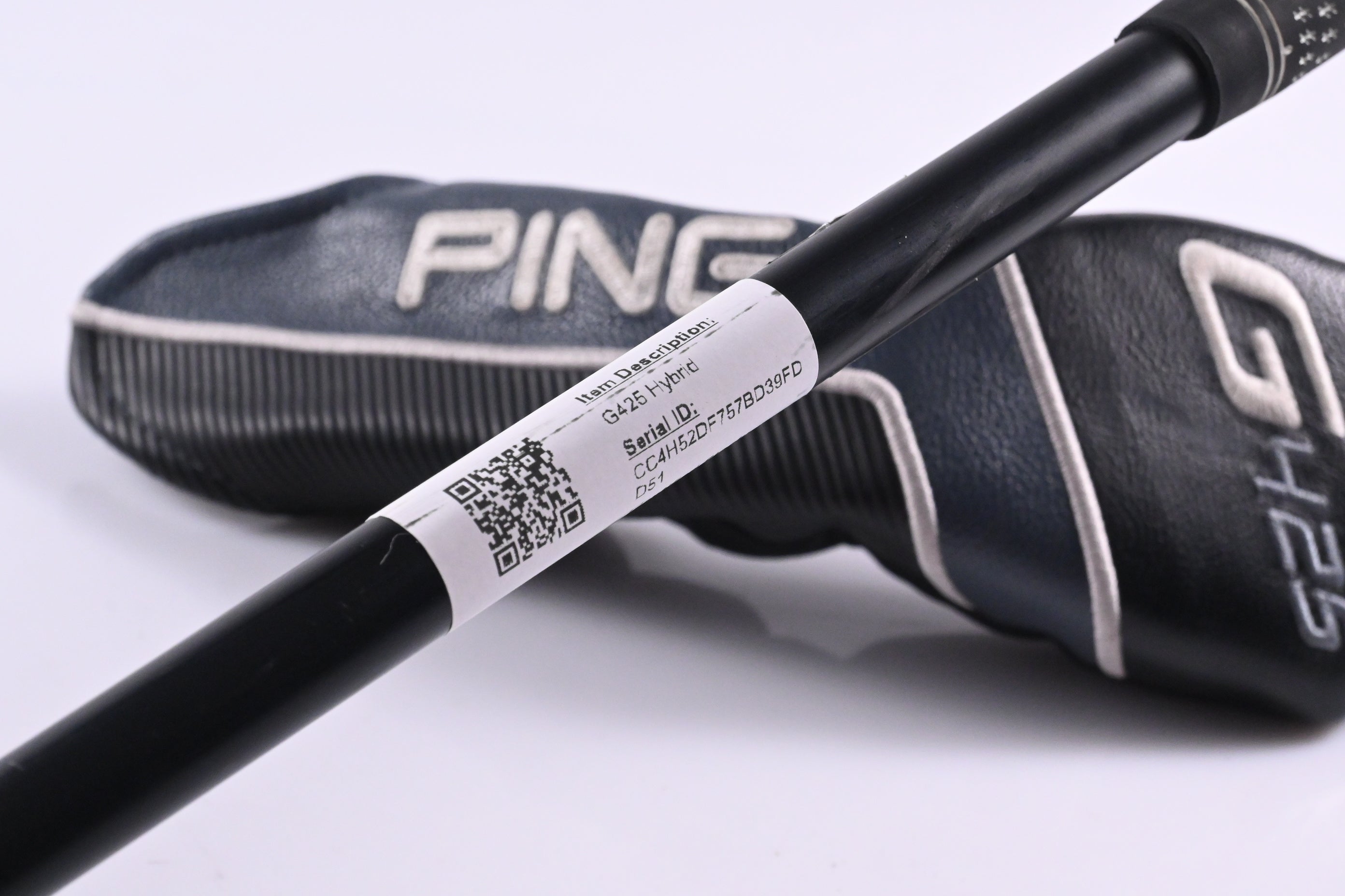 Ping G425 #4 Hybrid / 22 Degree / Regular Flex Ping Alta CB Slate 70 Shaft