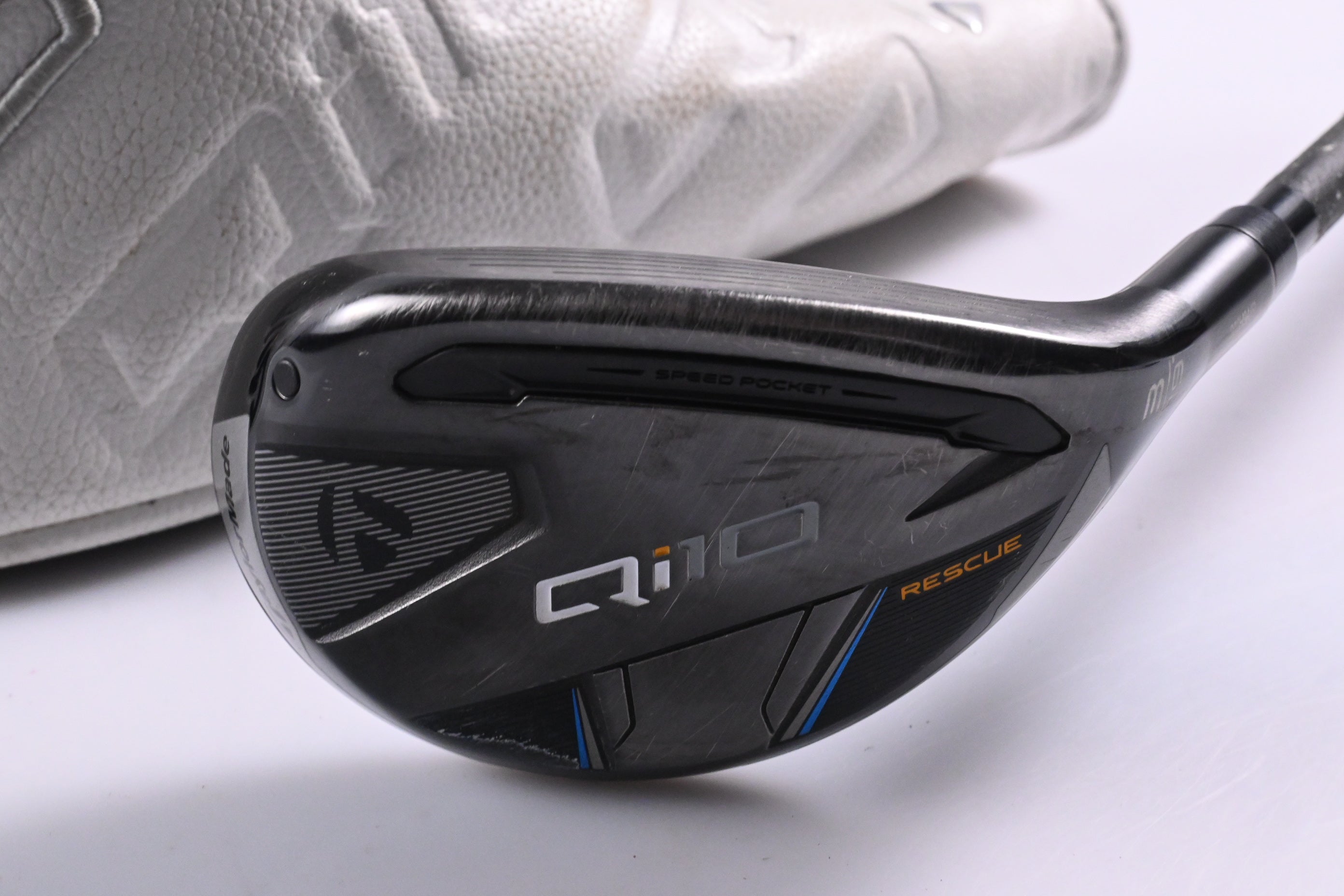 Taylormade Qi10 #3 Hybrid / 19 Degree / Regular Flex HZRDUS Smoke Red RDX 70