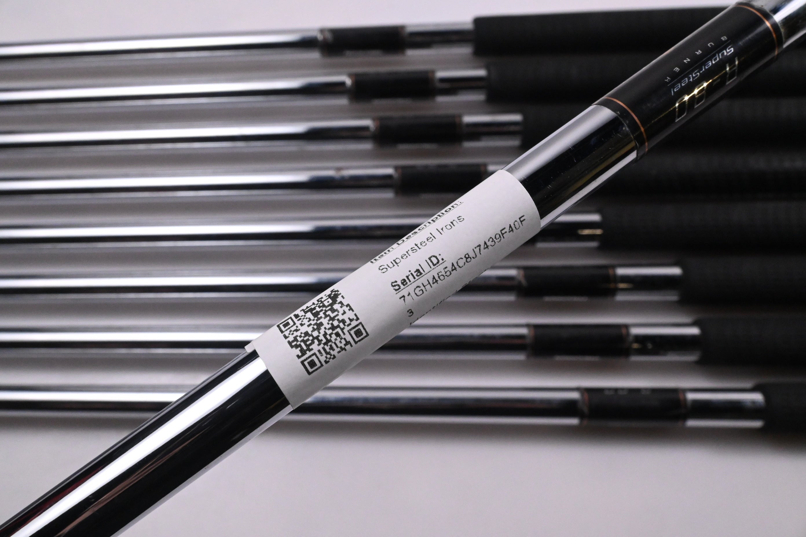 Taylormade Supersteel Irons / 3-PW+SW / Regular Flex Taylormade 80 Shafts