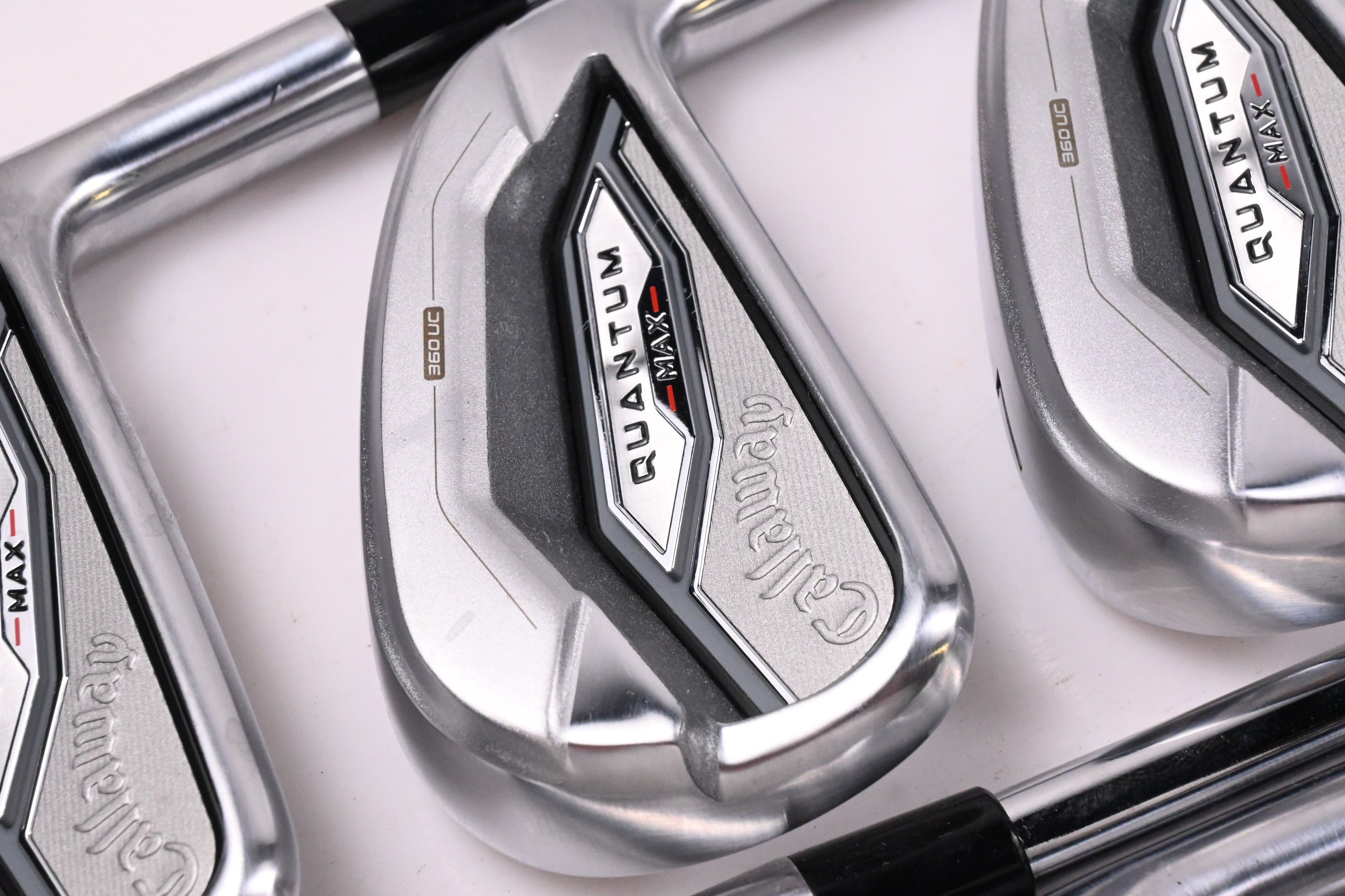Callaway Quantum Max Irons / 5-PW+GW+SW / Regular Flex KBS MAX 90 Shafts