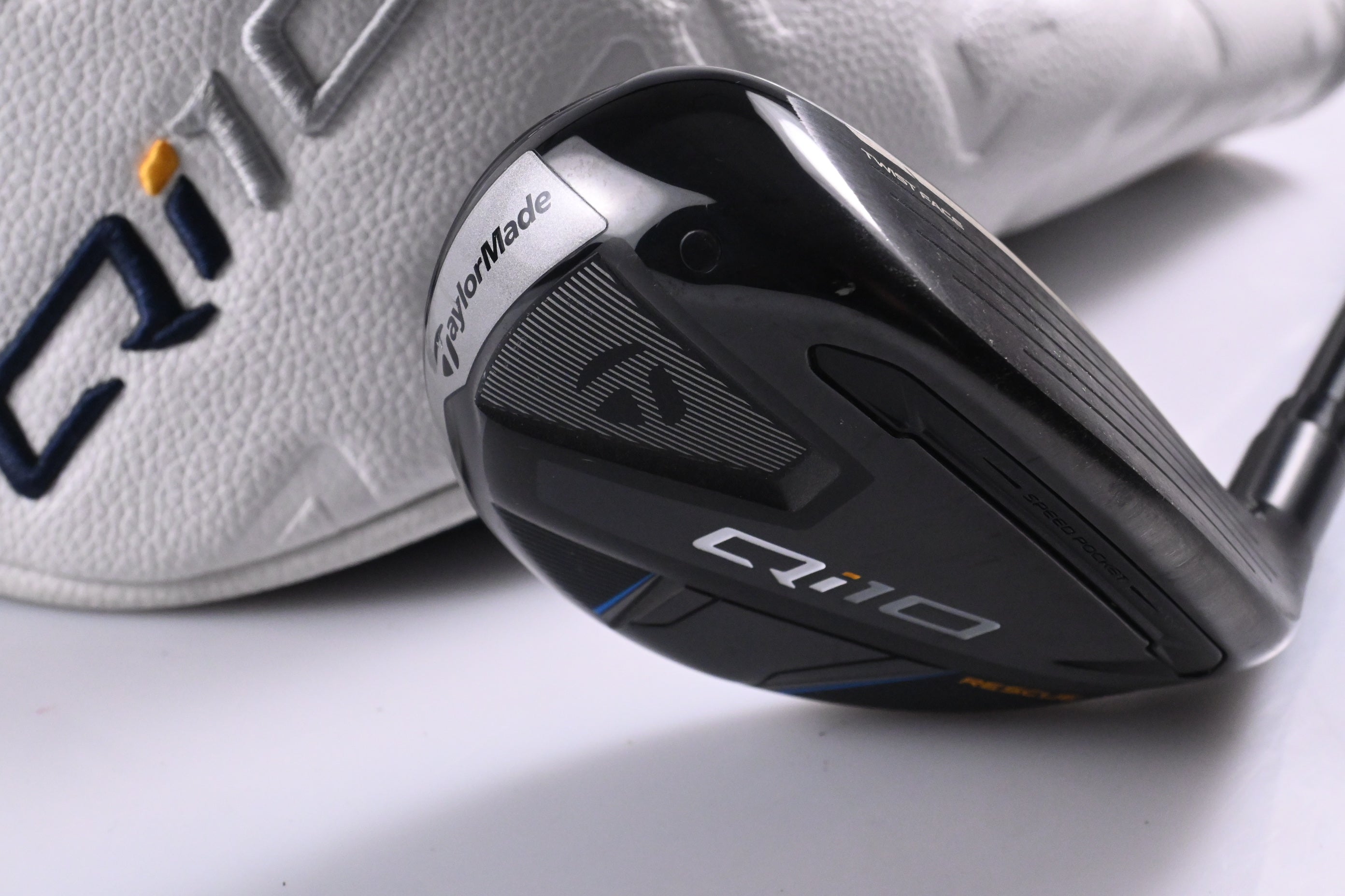 Taylormade Qi10 #4 Hybrid / 22 Degree / Regular Flex Ventus TR Blue 6 Shaft