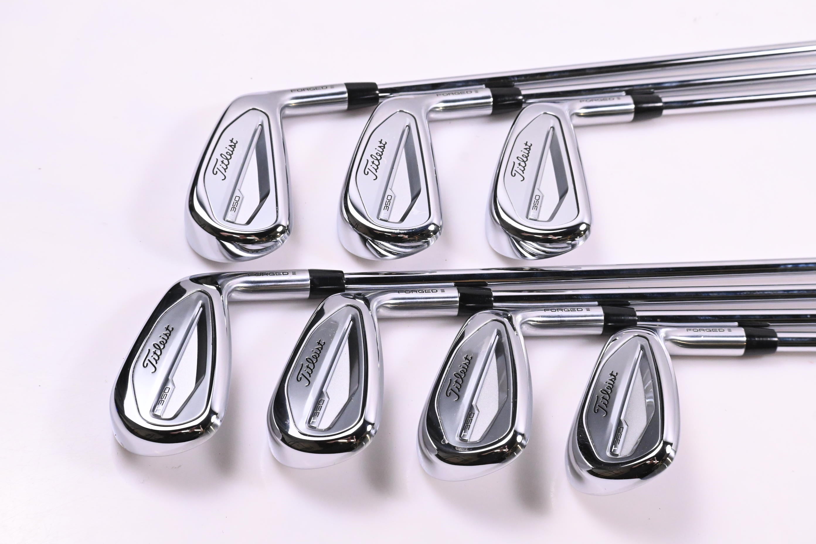Titleist T350 Irons / 5-PW+48° / Regular Flex AMT Red R300 Shafts