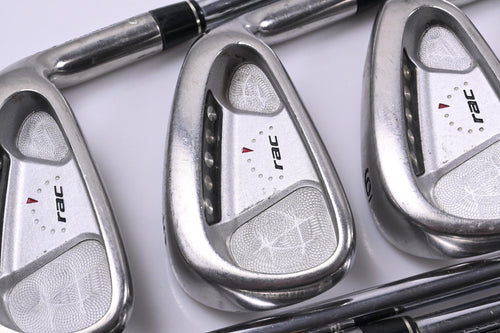 Taylormade RAC OS Irons / 4-PW+SW / Stiff Flex Taylormade RAC Shafts