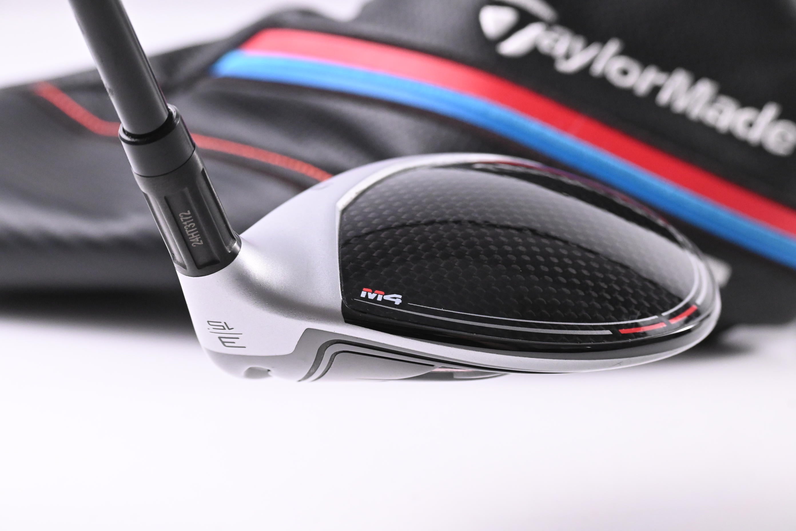 Taylormade M4 #3 Wood / 15 Degree / Stiff Flex Fujikura Atmos Red 6 Shaft
