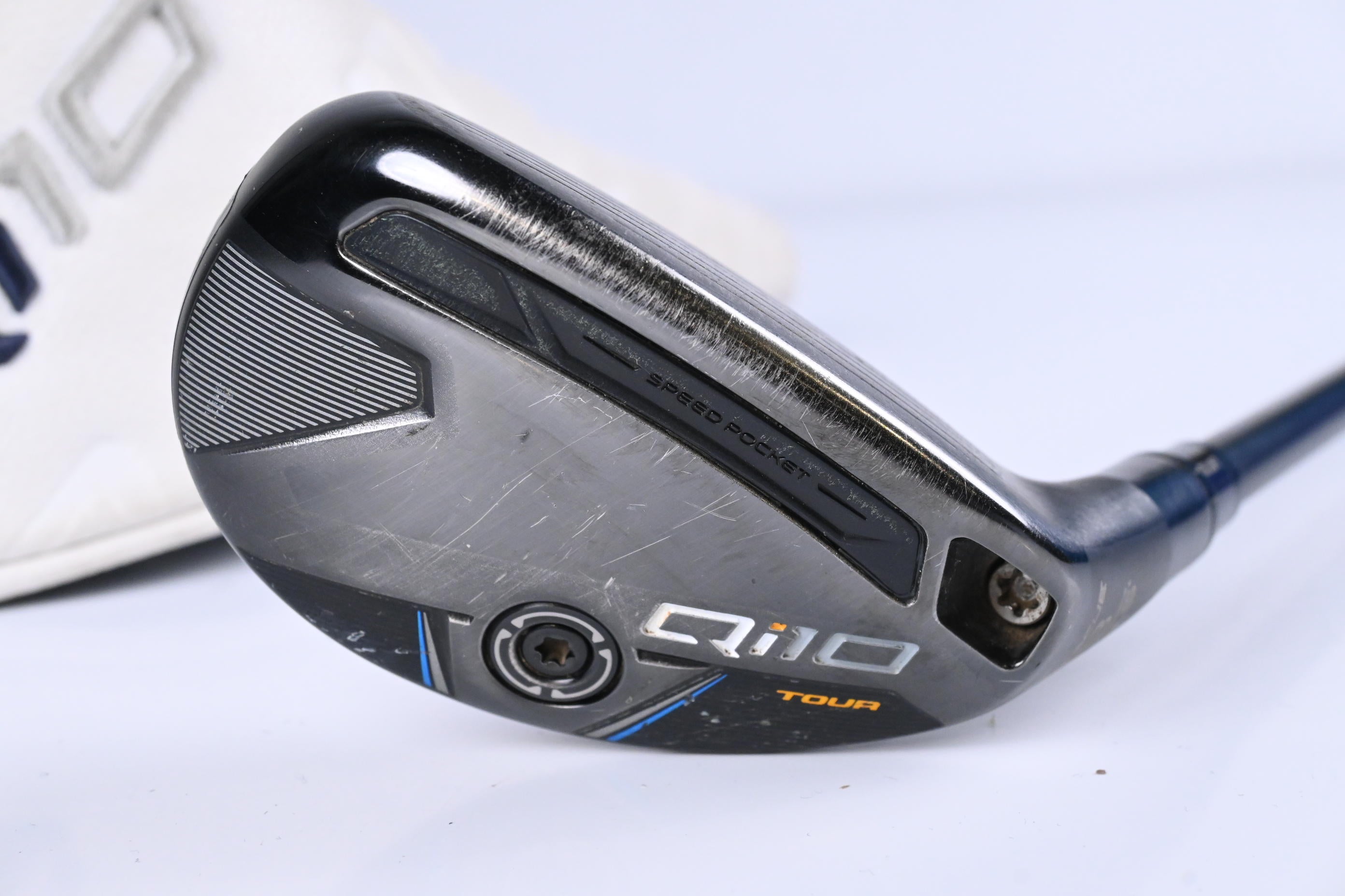 Taylormade Qi10 Tour #3 Hybrid / 19.5 Degree / Stiff Flex Tensei AV Limited Blue