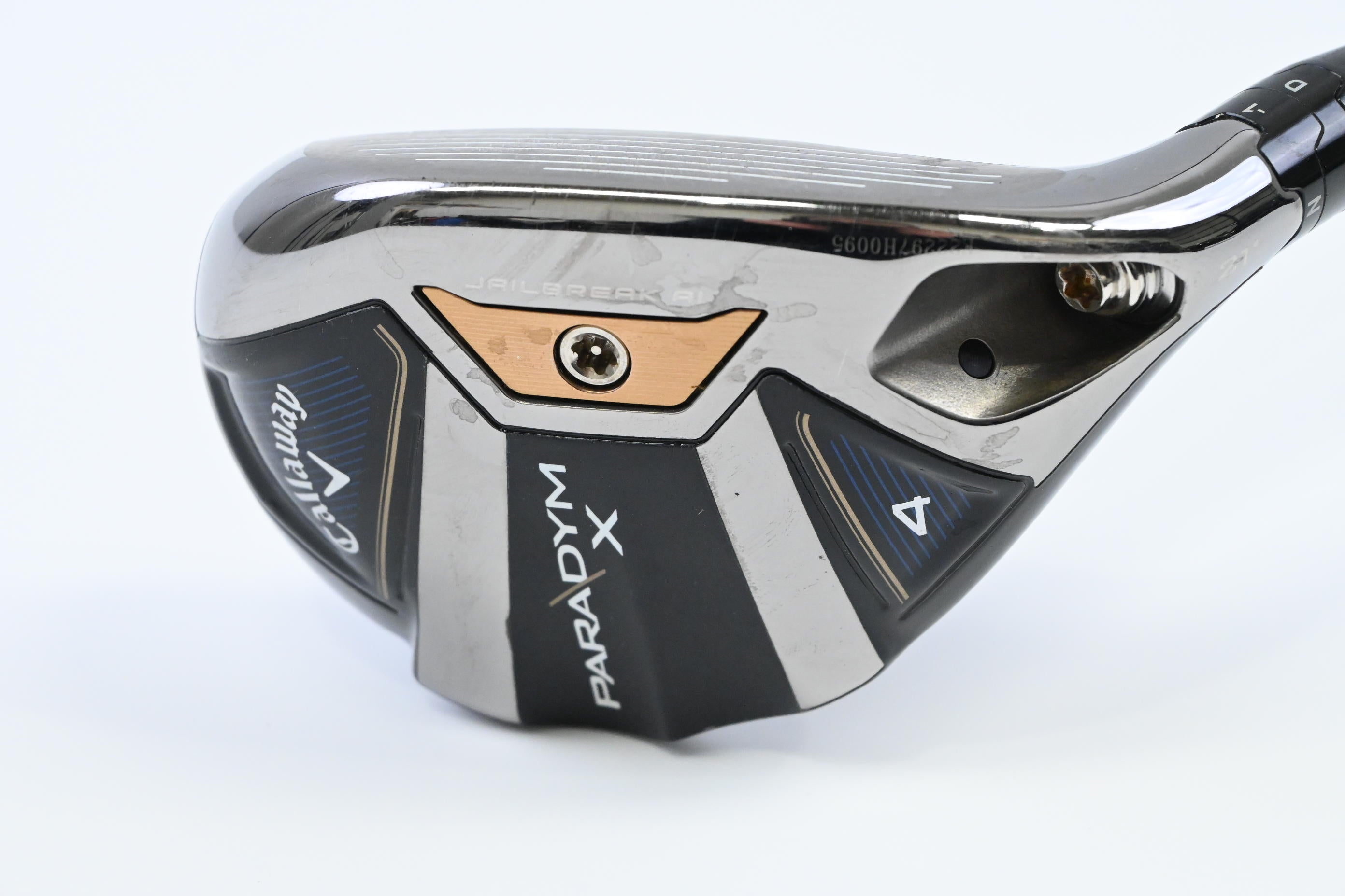 Callaway Paradym X #4 Hybrid / 21 Degree / Senior Flex Aldila Ascent PL 50 Shaft