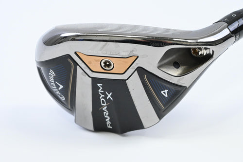 Callaway Paradym X #4 Hybrid / 21 Degree / Senior Flex Aldila Ascent PL 50 Shaft
